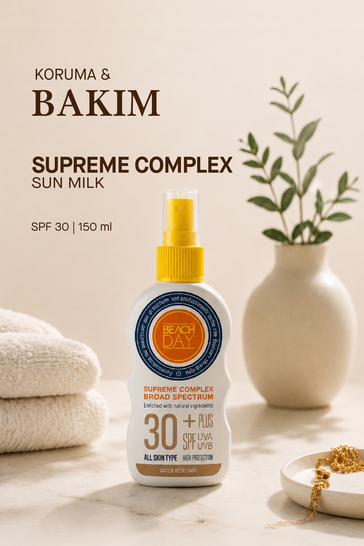 Koruyucu Güneş Sütü İleri Bakım SPF 30 150 ml Sprey — BD21 — تصویر 2 از 8