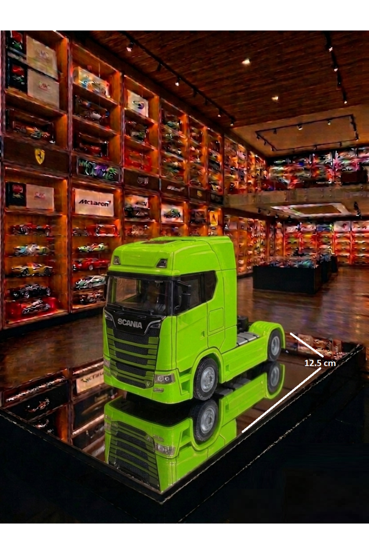 OYUNCAKSAHİLİ SCANİA V8 R73 METAL TIR KAFASI AÇILIR ÖNE YATAR