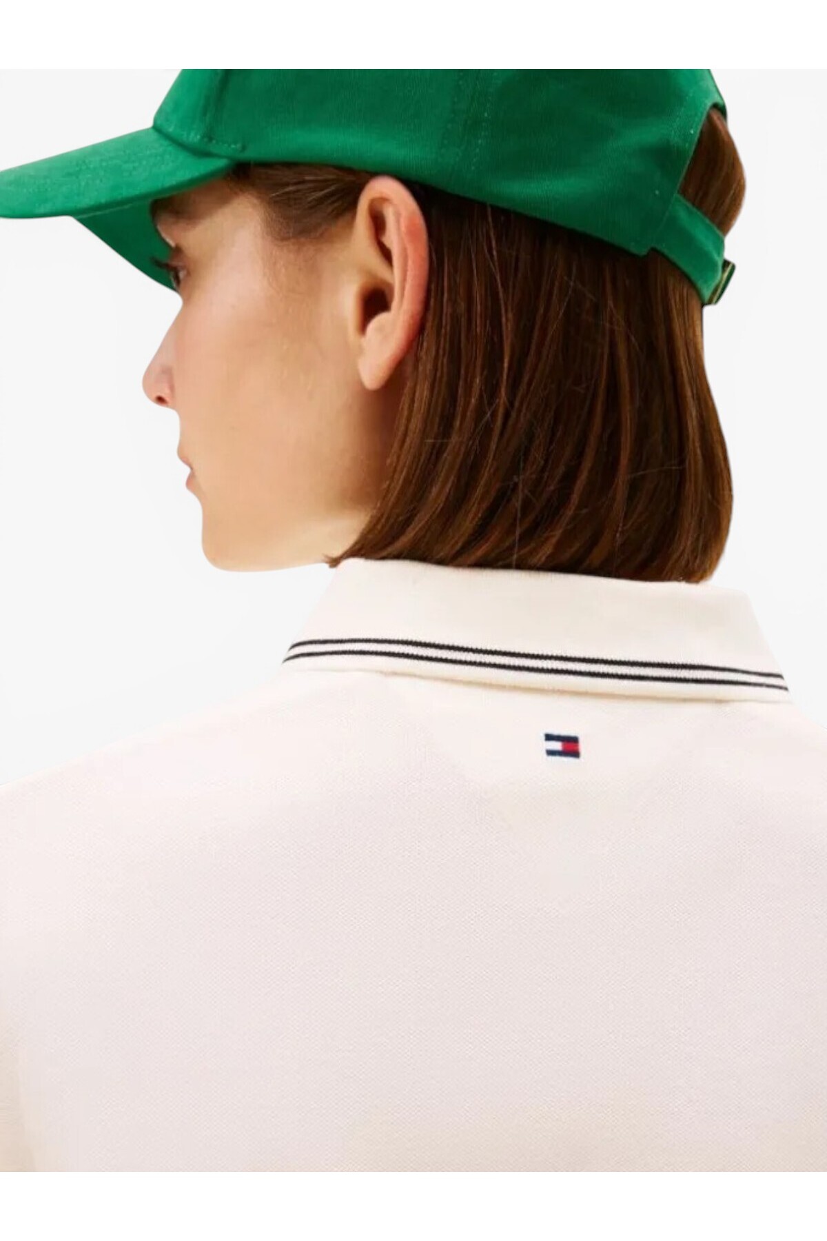 پولوشرت زنانه یقه پلو | تامی هیلفیگر Tommy Hilfiger WW0WW47853AEF CN - تصویر 3