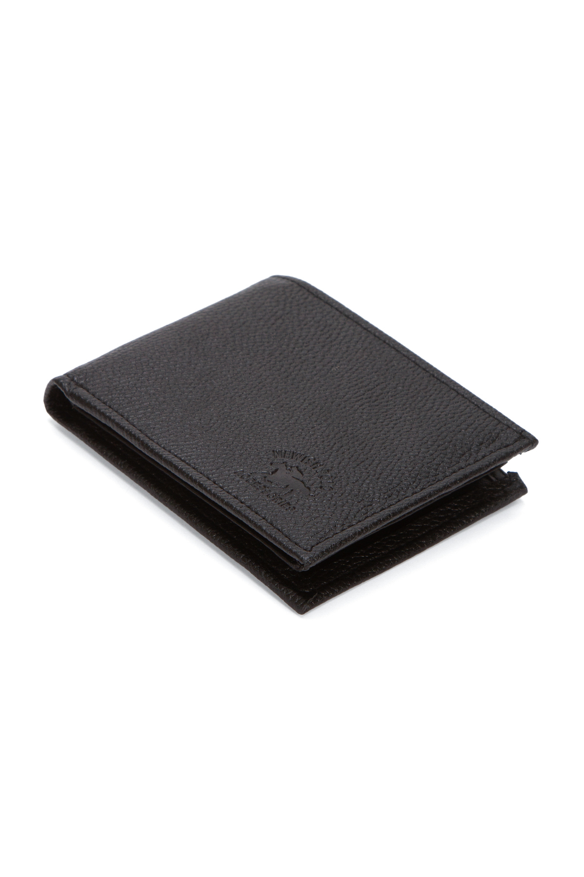 NEWISH POLO ACCESSORIES Erkek Siyah Çelik Kasalı Hakiki Deri El Ve Omuz Çantası Ayarlanabilir Askılı( Orta Boy) ve Cüzdan görsel 7