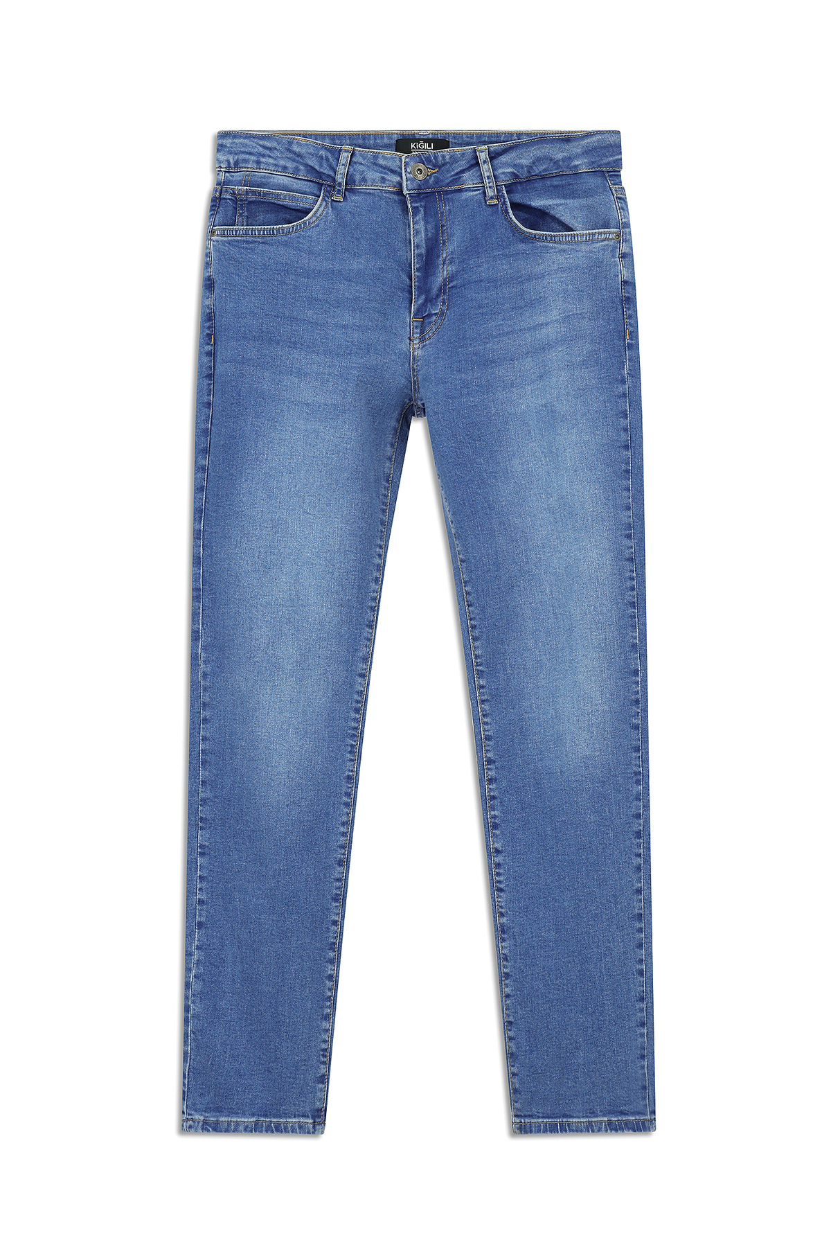 Kiğılı Slim Fit Dar Kesim Likralı Denim Pantolon görsel 2
