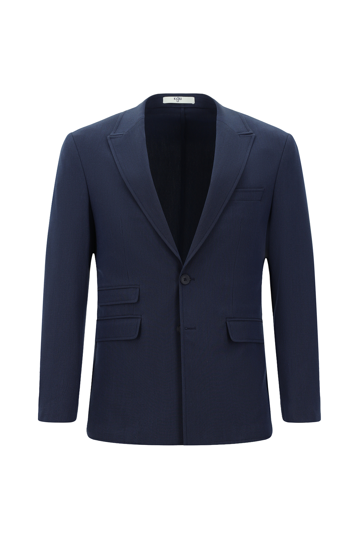 Kiğılı 7 Drop Super Slim Fit Eksra Dar Kesim Çizgili Takım Elbise görsel 2