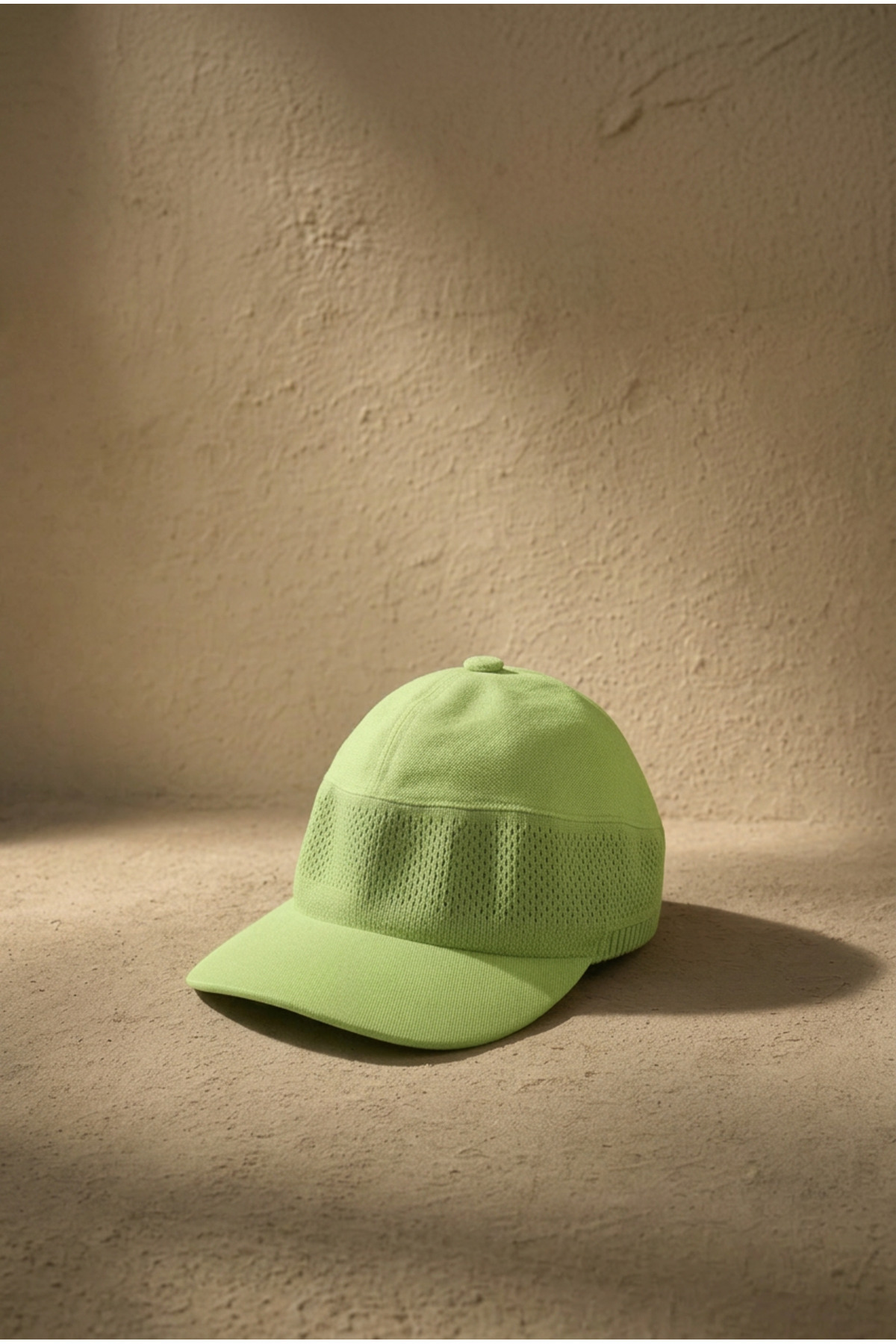 OnMyHead Unisex Spor Fileli Merserize Tenis Şapkası Yazlık Açık Yeşil