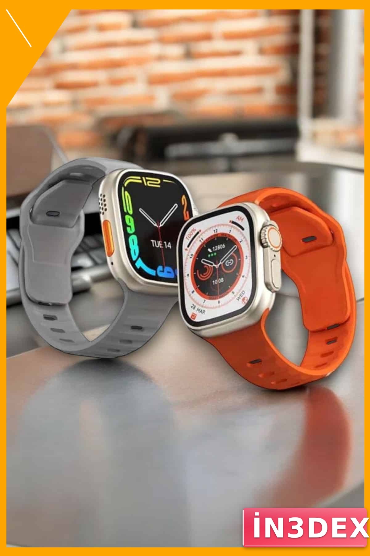 Akıllı Saat GPS Nabız Ölçer Adımsayar Uyku Takibi Suya Dayanıklı