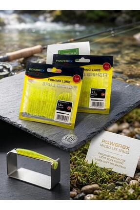 Av Deposu Powerex Karides Kokulu Micro Lrf 5,2cm Yellow LRF Silikonu Sahte Ye...