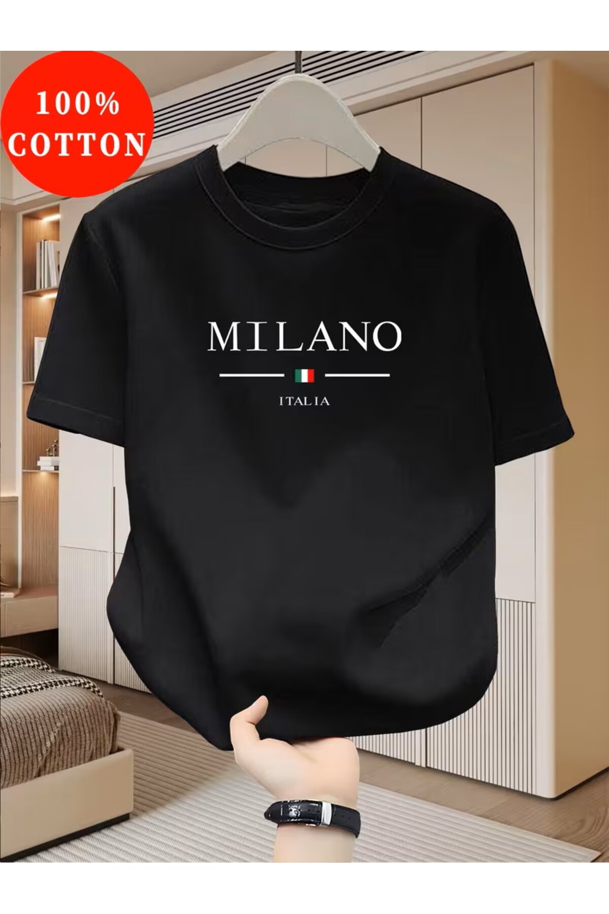 H&GHAMLEGİYİM Printed T-Shirt. Short Sleeve Summer & Spring Casual Top Wear T-Shirt