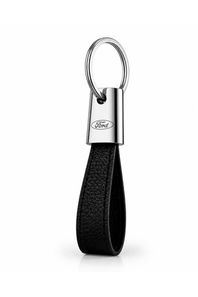 Baghes Lüks Ford Anahtarlık Metal Deri – Premium Şık Tasarım 11 x 2 cm Çift T...
