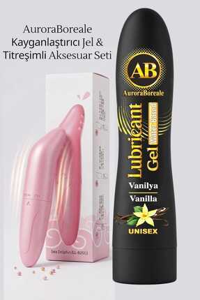AuroraBoreale Premium 125 ML Vanilyalı Kayganlaştırıcı Jel Pembe Güçlü Titreş...