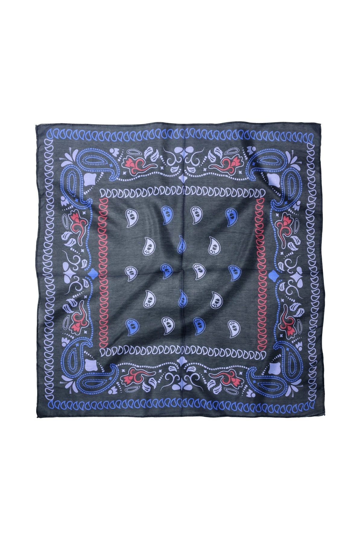 Cotton Polyester Shawl Patterned Scarf / Bandana 60x60cm
