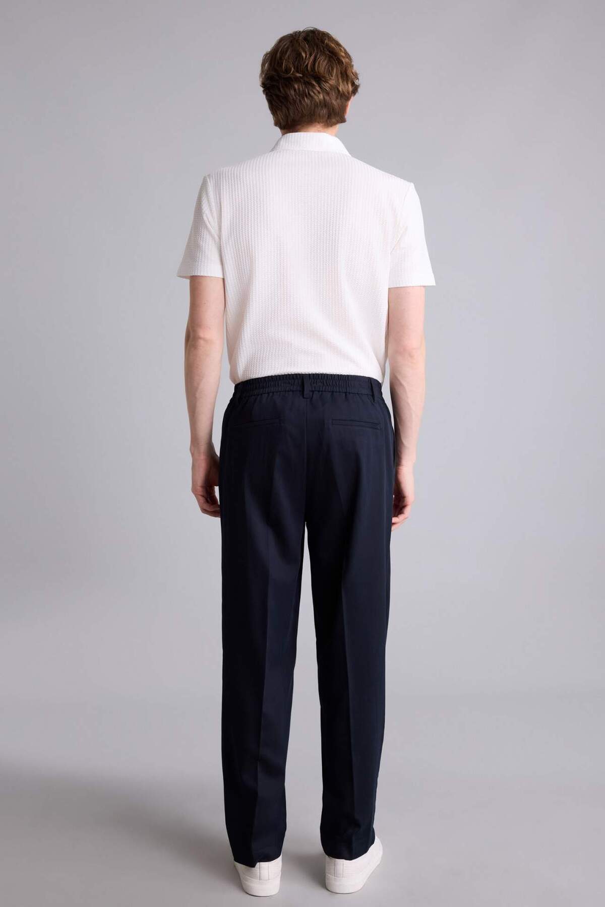 Nefes Alabilir Baggy Fit Pantolon G6724AX26SM — سرمه‌ای — تصویر 6 از 6