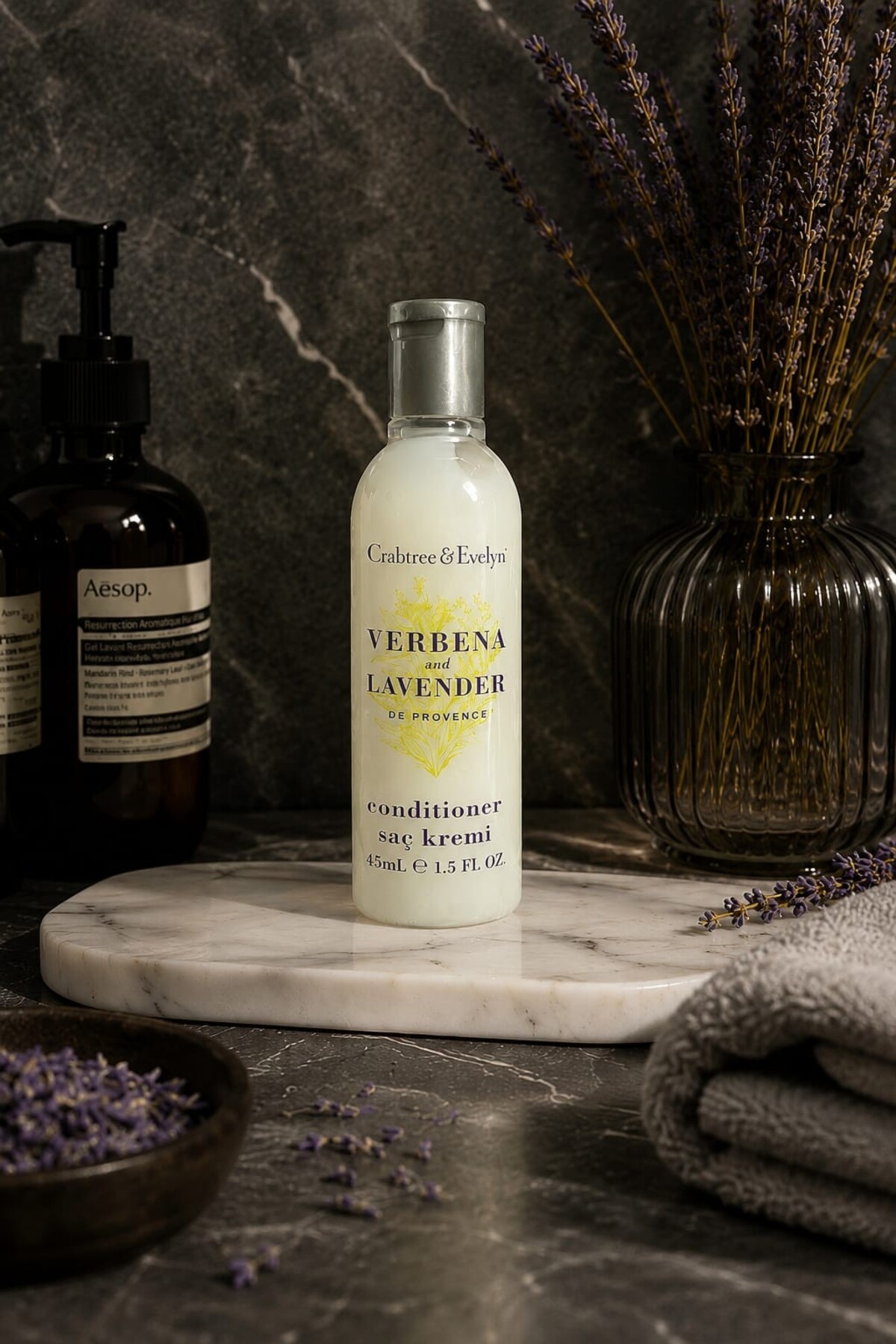 Crabtree & Evelyn's Verbena & Lavender Saç Kremi 45 ML — 2828 — تصویر 4 از 6