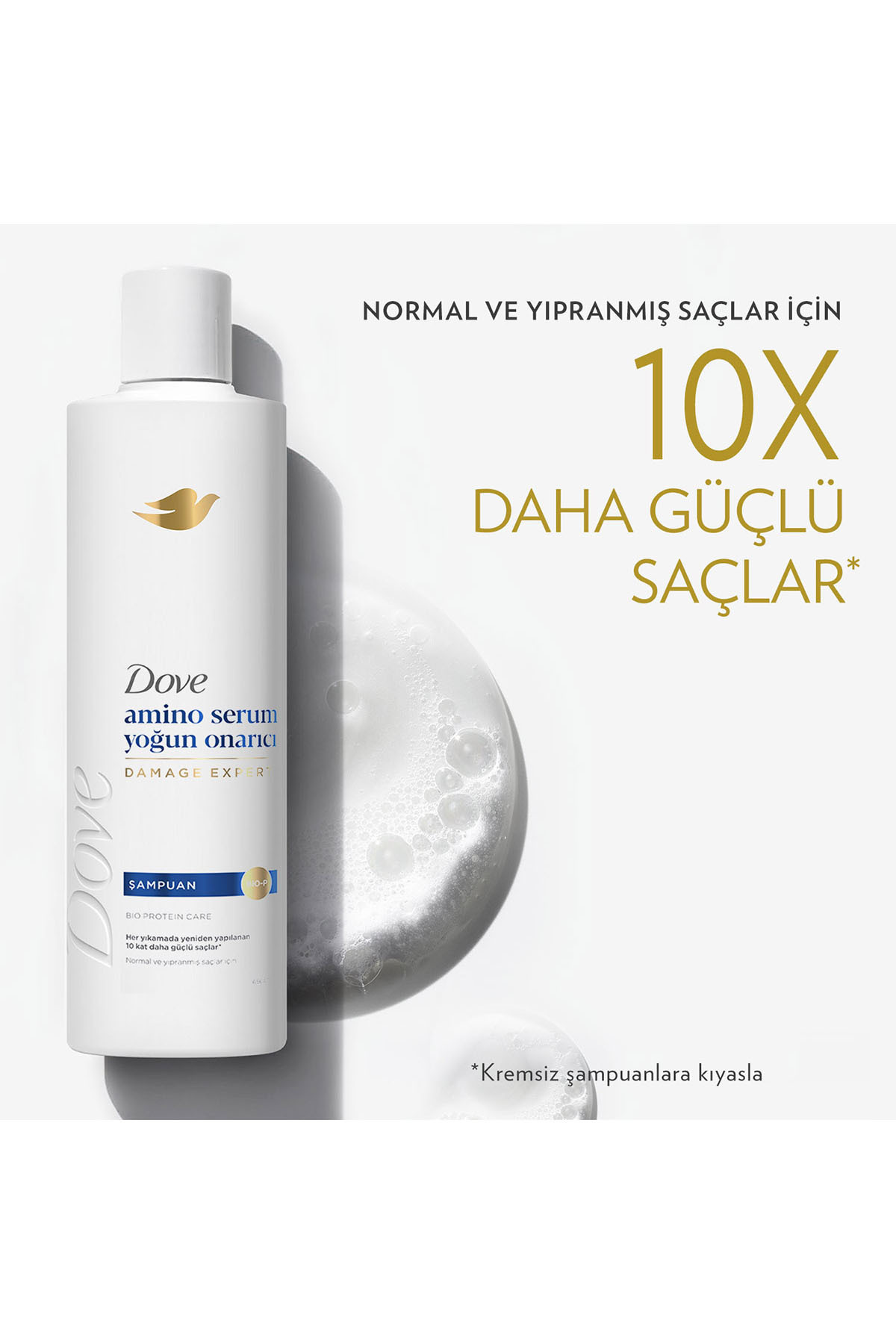 Şampuan Amino Serum Yoğun Onarıcı 600 ml x4 — SET.UNİ.11200 — تصویر 7 از 9