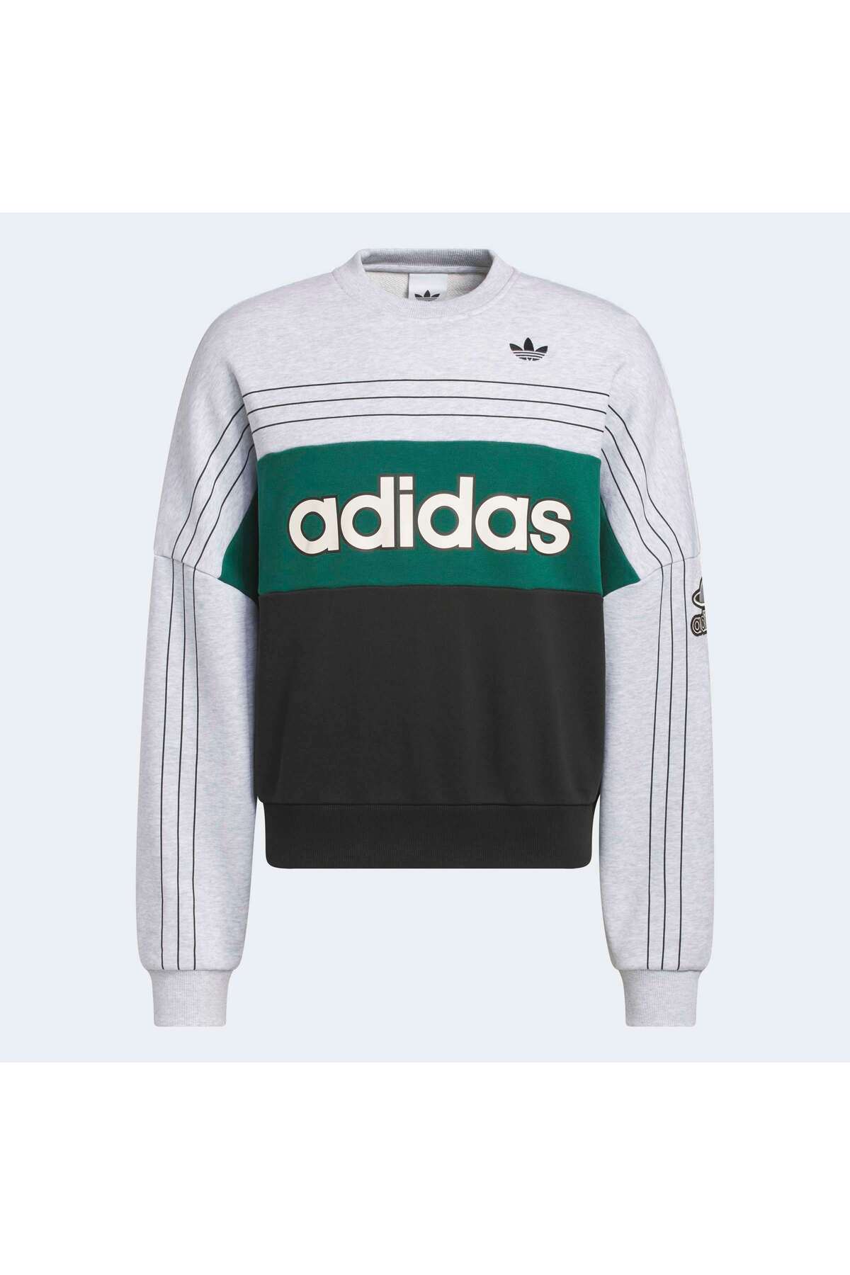 adidas Varsity Crew Unisex Yetişkin Spor Sweatshirt KG9169 görsel 5