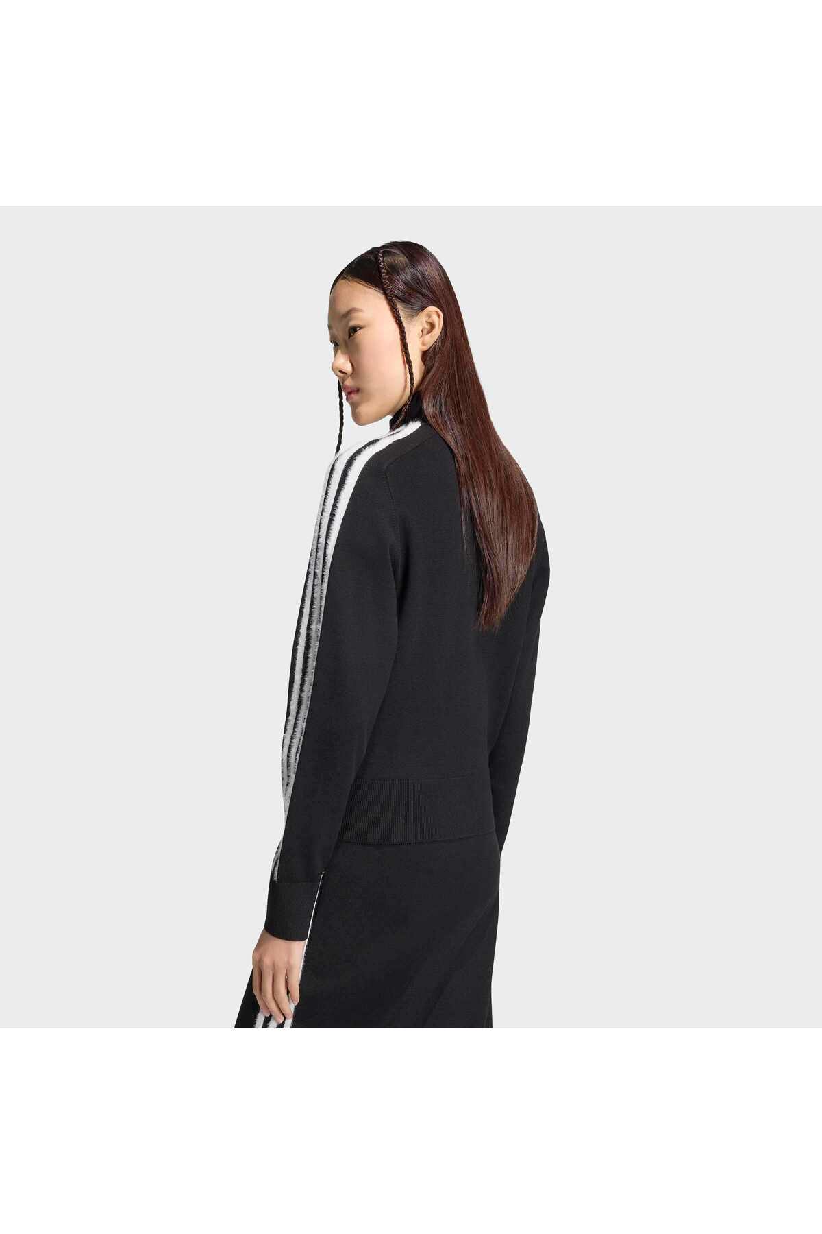 adidas Knit Fb Tt Kadın Spor Sweatshirt KS7366 görsel 2