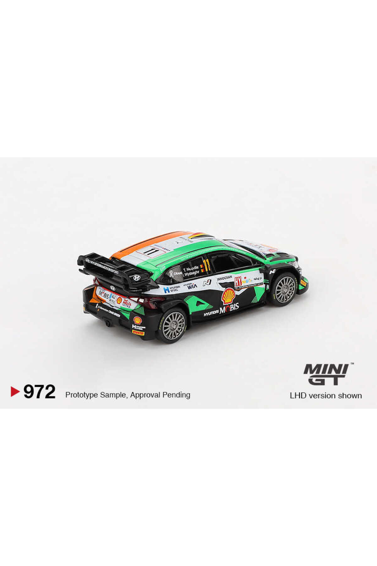 mini gt Hyundai i20 N Rally1 #11 2023 Rally Croatia Power Stage