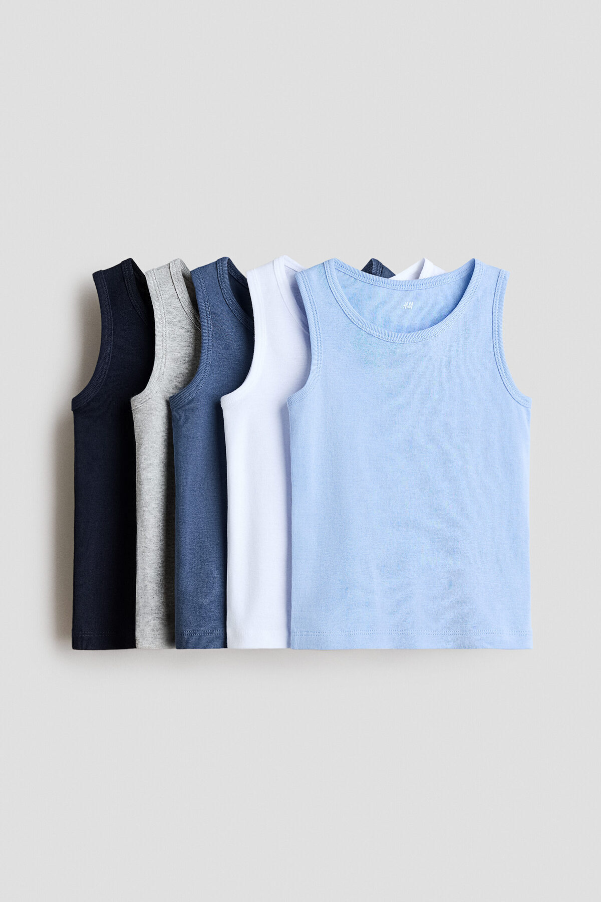 تاپ بدون آستین ۵ تکه اچ اند ام تی شرت H&M