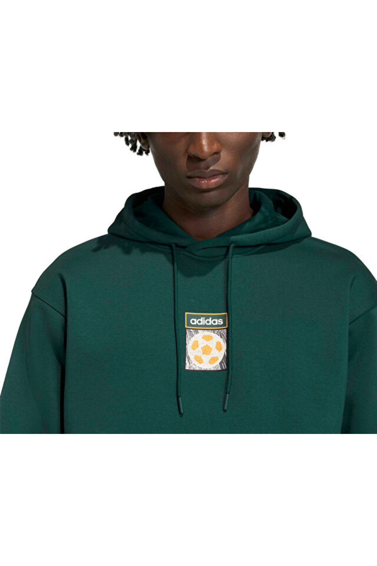 adidas Flag Gfx Hd Erkek Günlük Sweatshirts KD1436 Yeşil görsel 4