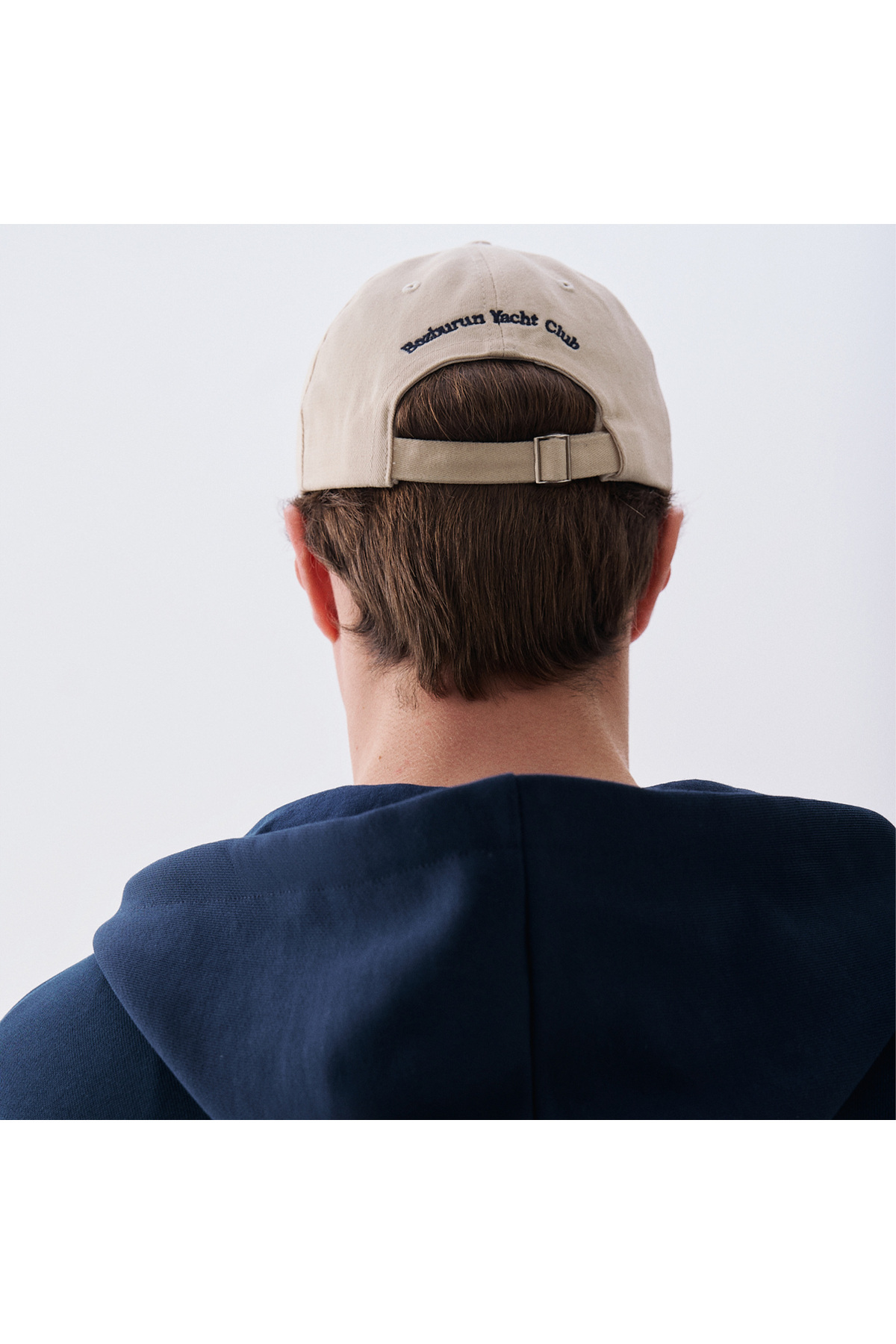 Mudo X Bozburun Yc Men's Ecru Embroidered Cap Hat- Trendyol