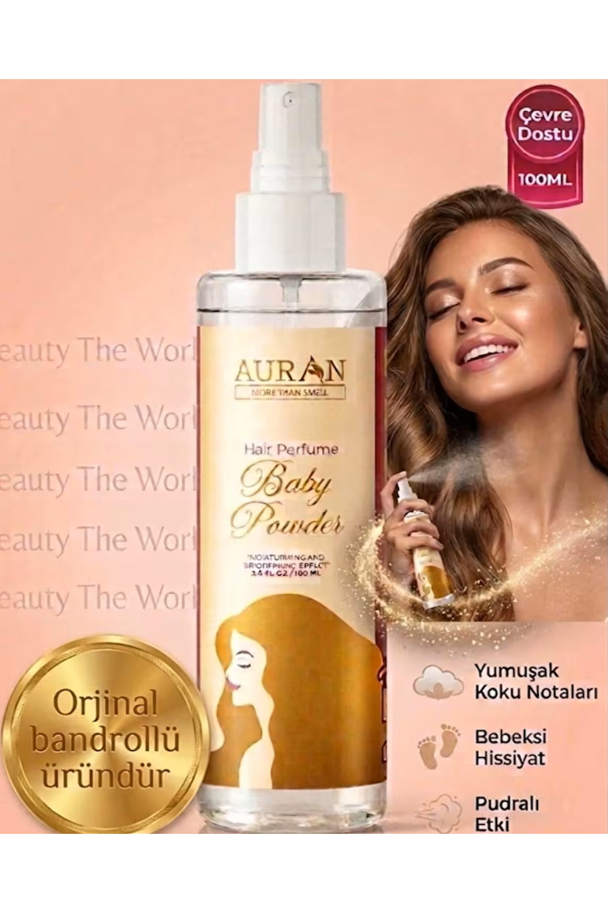 Baby Powder Kalıcı Saç Spreyi 100ml Exclusive Edition — EESDTWEFG — تصویر 2 از 4