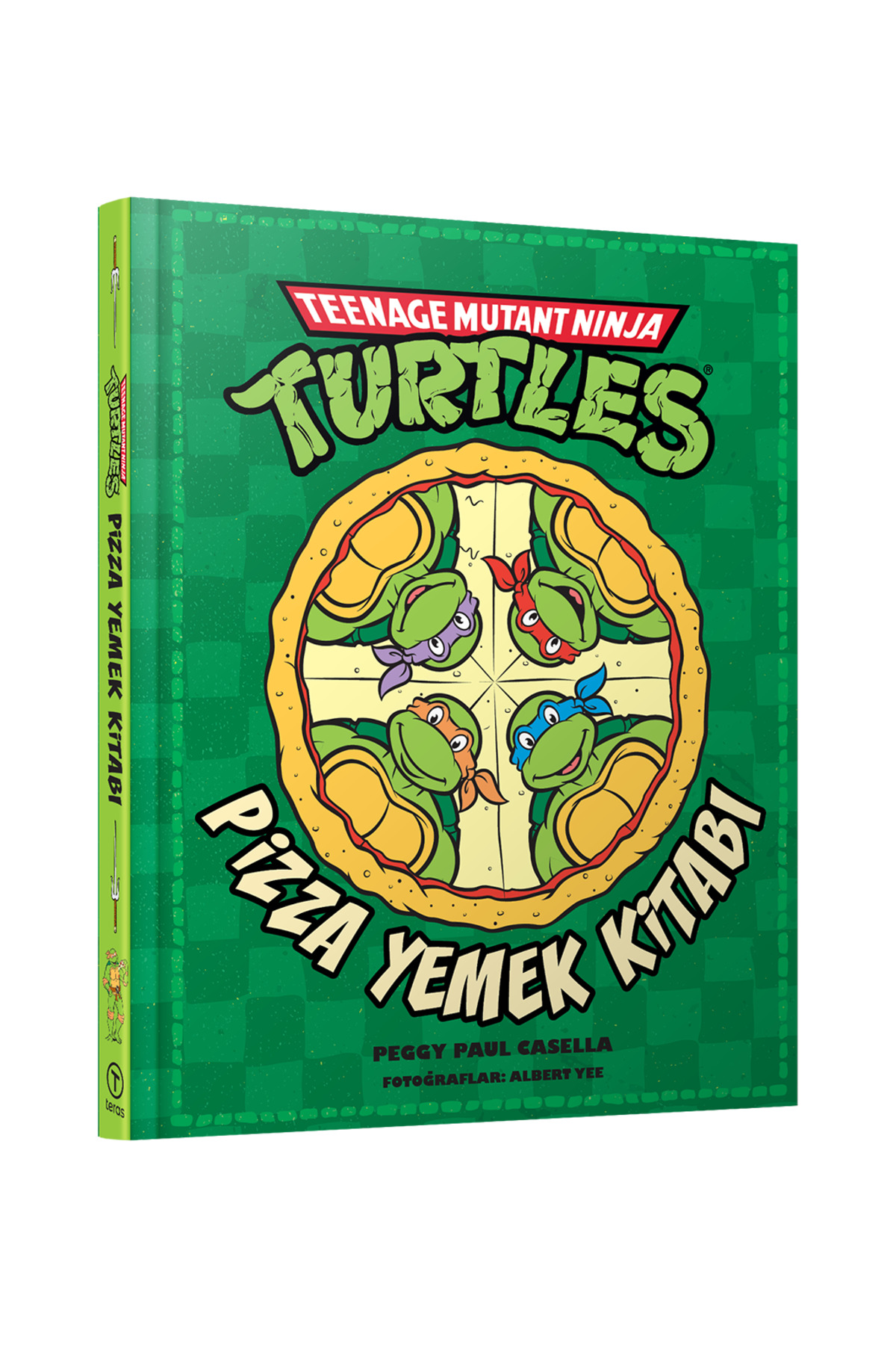 【Kai Thirada】図鑑セット① Teras Kitap Teenage Mutant Ninja Turtles Pizza Yemek Kitabı