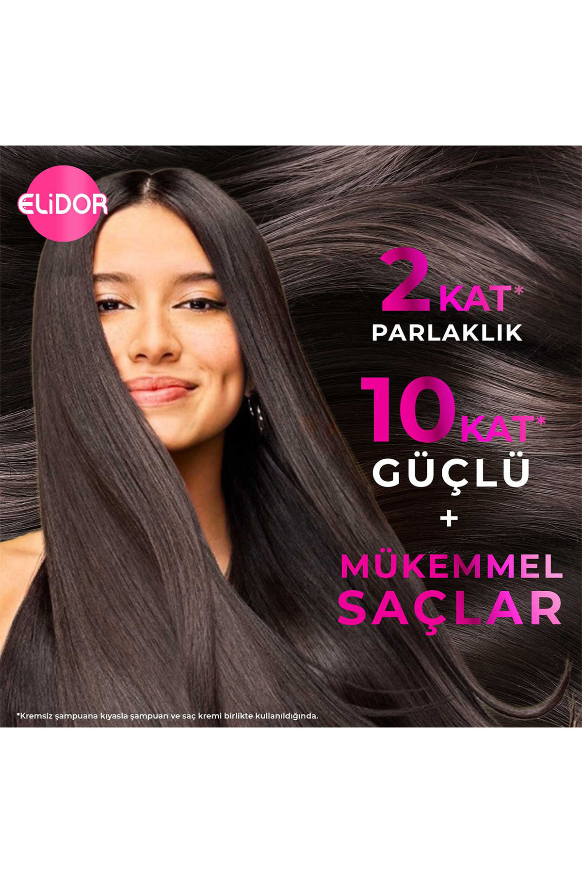 Saç Bakım Kremi Güçlü ve Parlak 350 ml x3 — SET.UNİ.11260 — تصویر 5 از 8