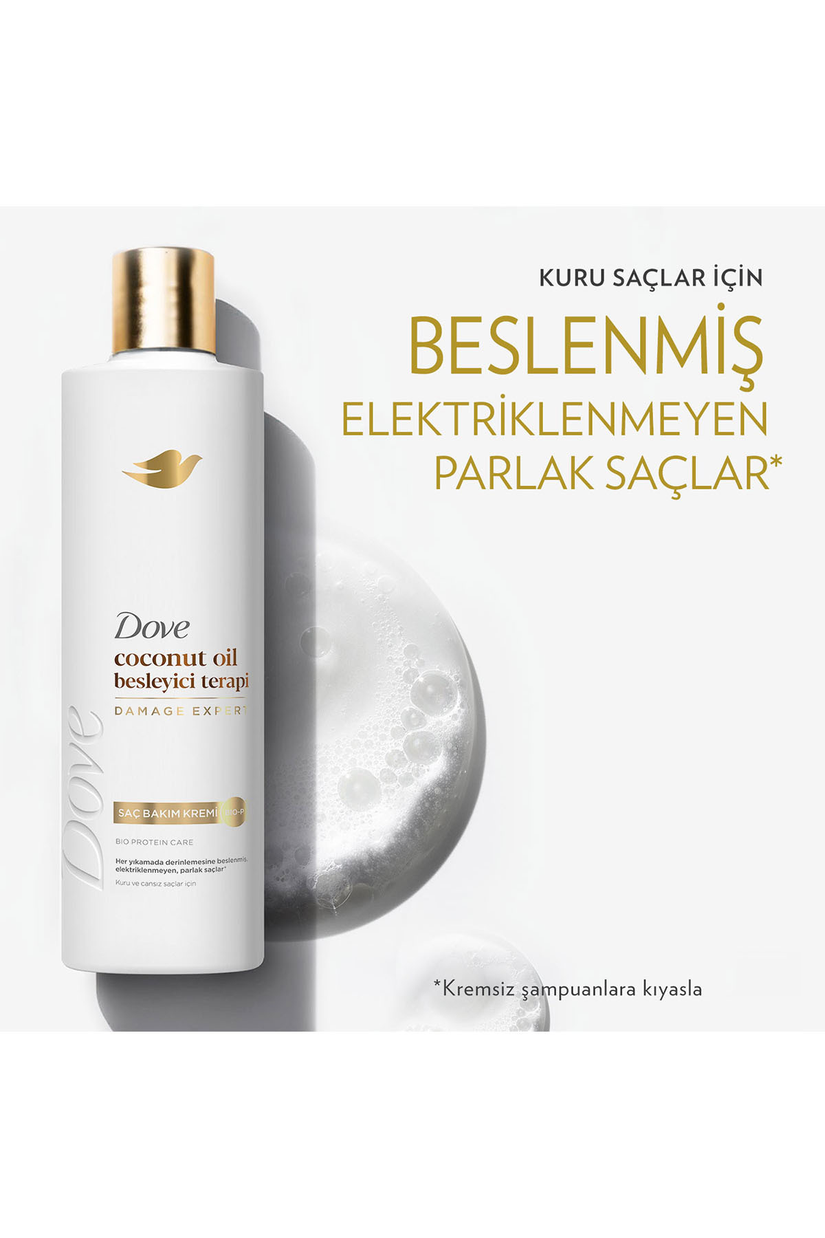 Saç Bakım Kremi Coconut Oil Besleyici Terapi 350 ml x3 — SET.UNİ.11284 — تصویر 6 از 8