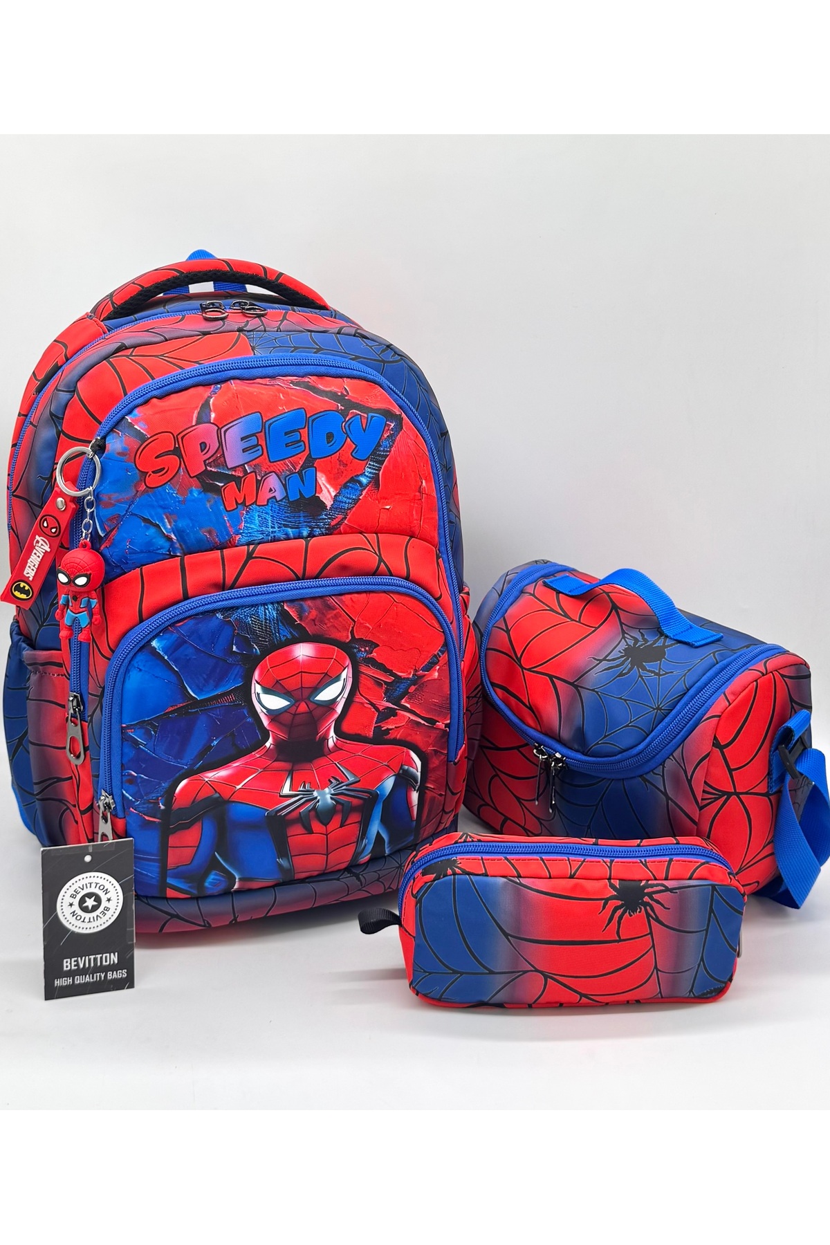 Kids Backpack Primary School Bag Waterproof Primary School Bag with Thermal Nutrition and Pen Holder Blue