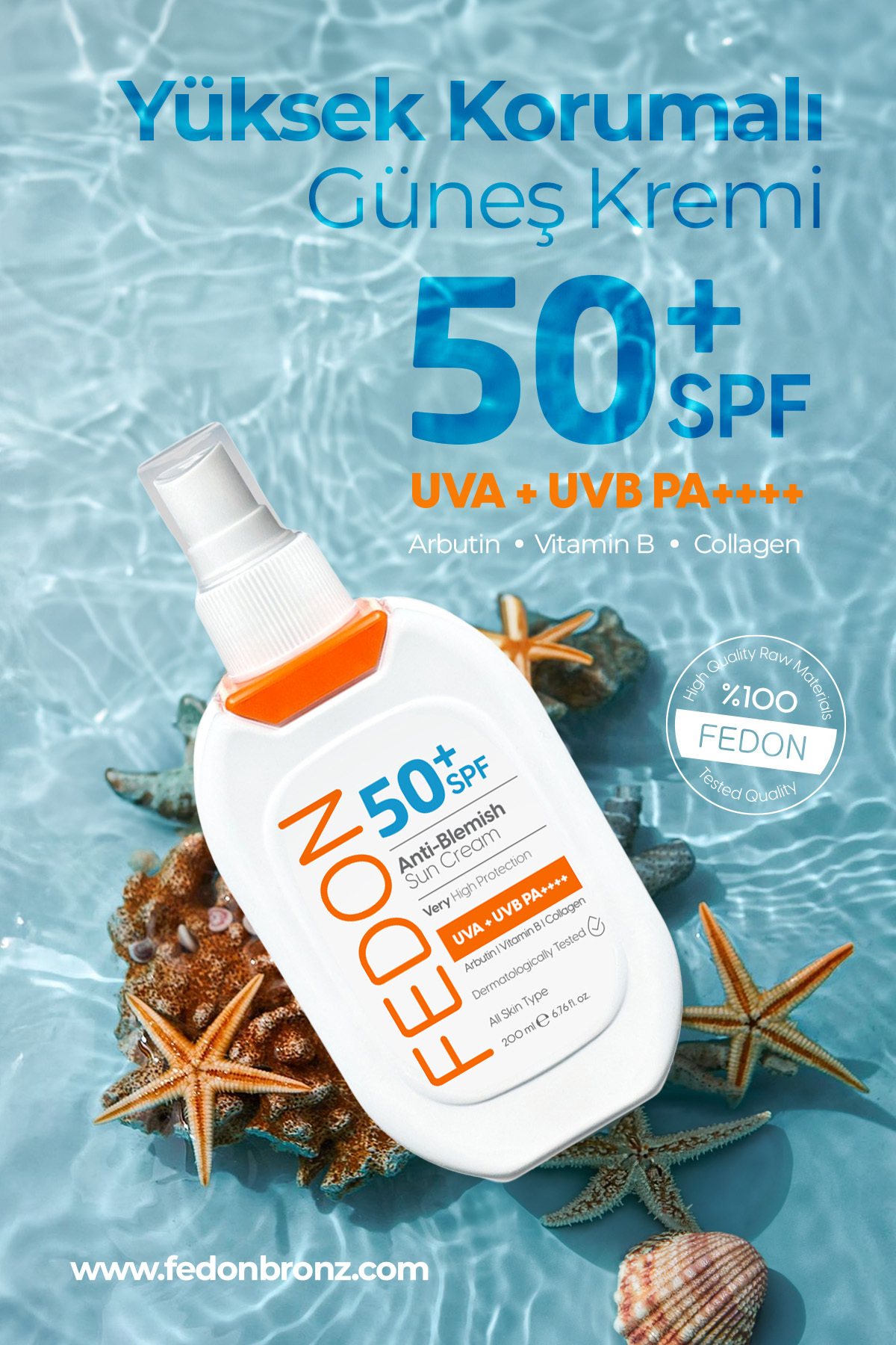 Aile Güneş Kremi Seti SPF 50+ Güneş Kremi 200 ml + Kids SPF 50 Çocuk Güneş Kremi 100 ml Suya Dayanıklı Vegan Hipoalerjenik — günes-aile-set — تصویر 4 از 8