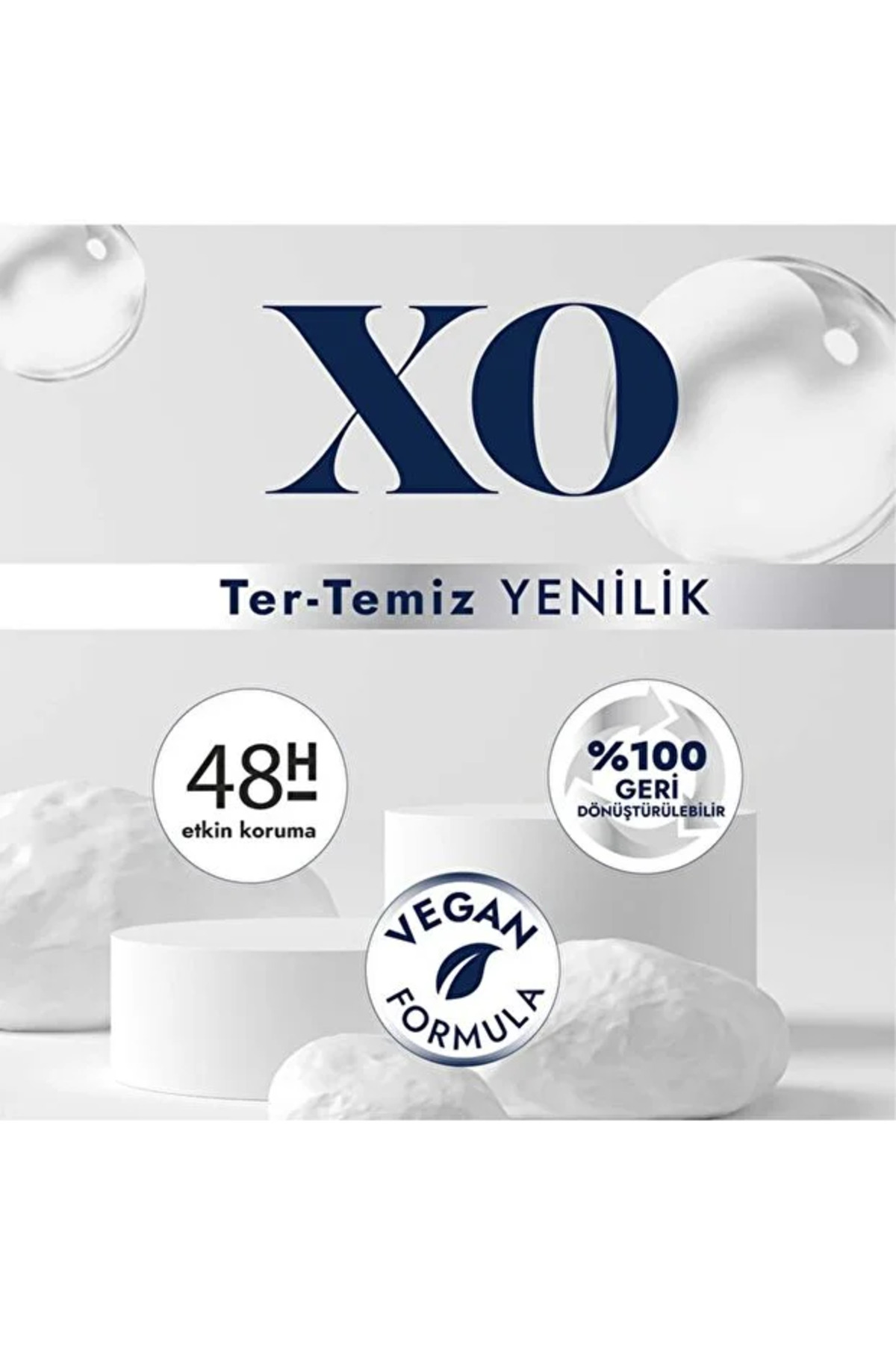 Xo Deodorant 150ML Men-Erkek - Clear Protect — 8690605076900-VIALIVA01 — تصویر 4 از 5