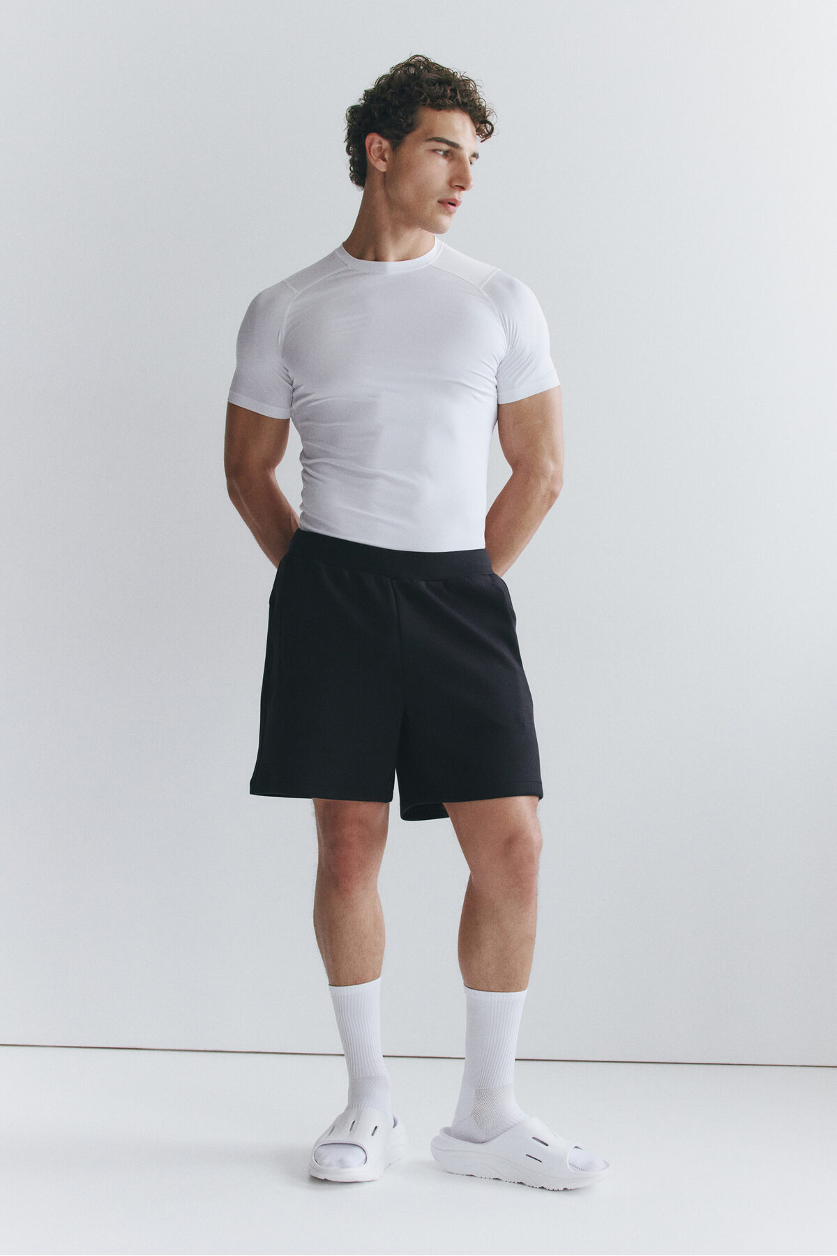 تی‌شرت ورزشی فشرده‌سازی مناسب DryMove™ اچ اند ام تی شرت ورزشی H&M