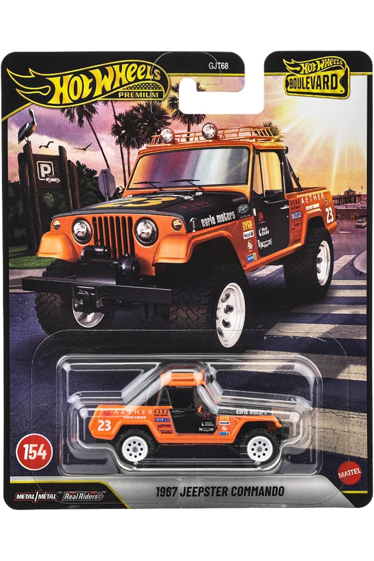 Premium Boulevard 1967 Jeepster Commando Diecast Vehicle