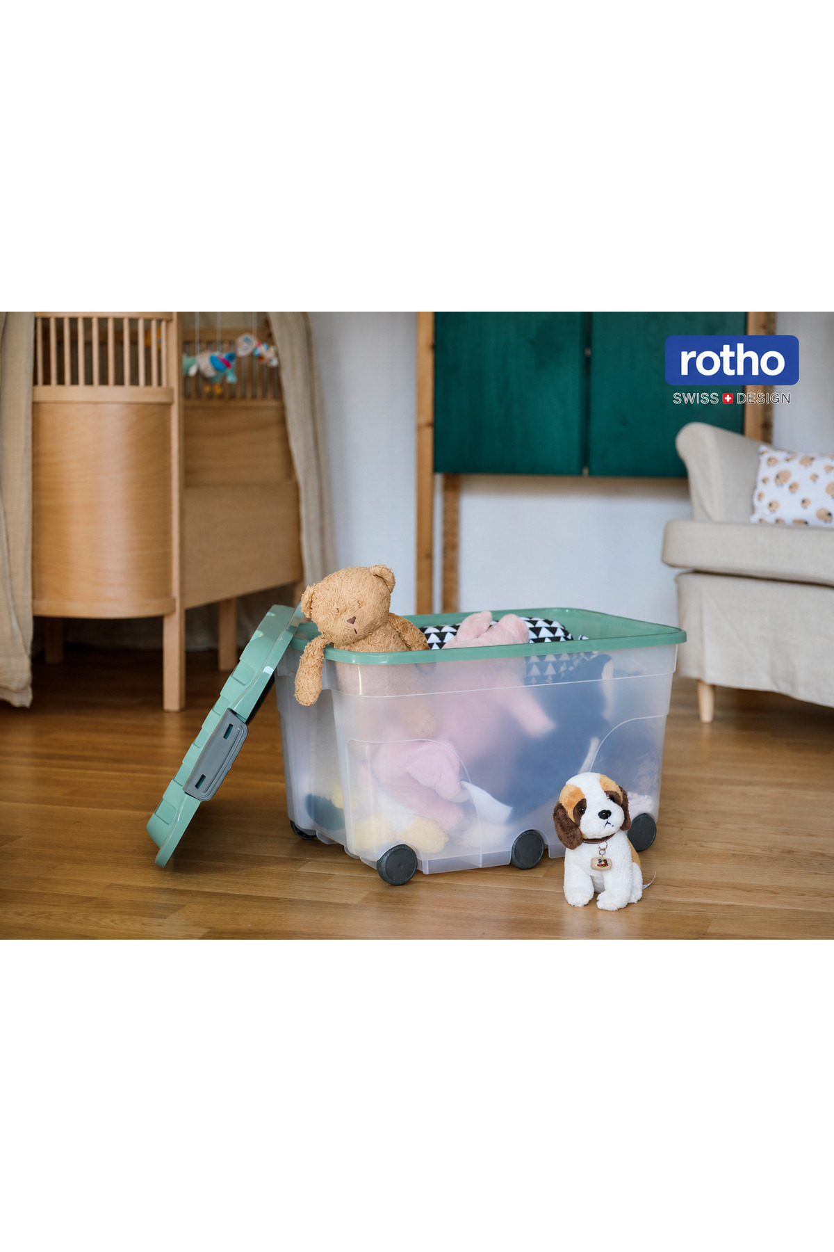 Rotho Roll Box Set Yeşil 57 Lt - Fiyatı, Yorumları