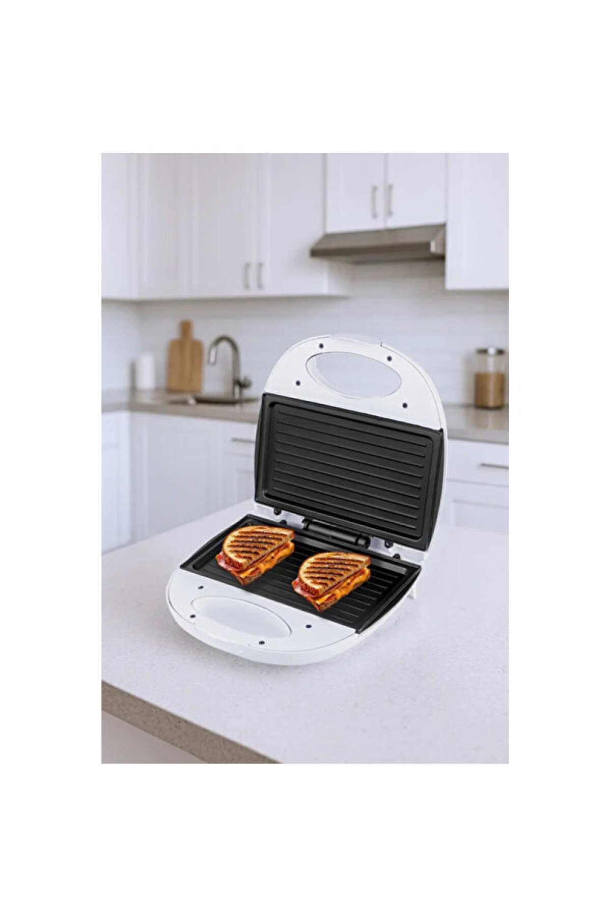Empressco Sevimli Mini Tost Makinesi 750W, Hızlı ve Kolay Kullanım