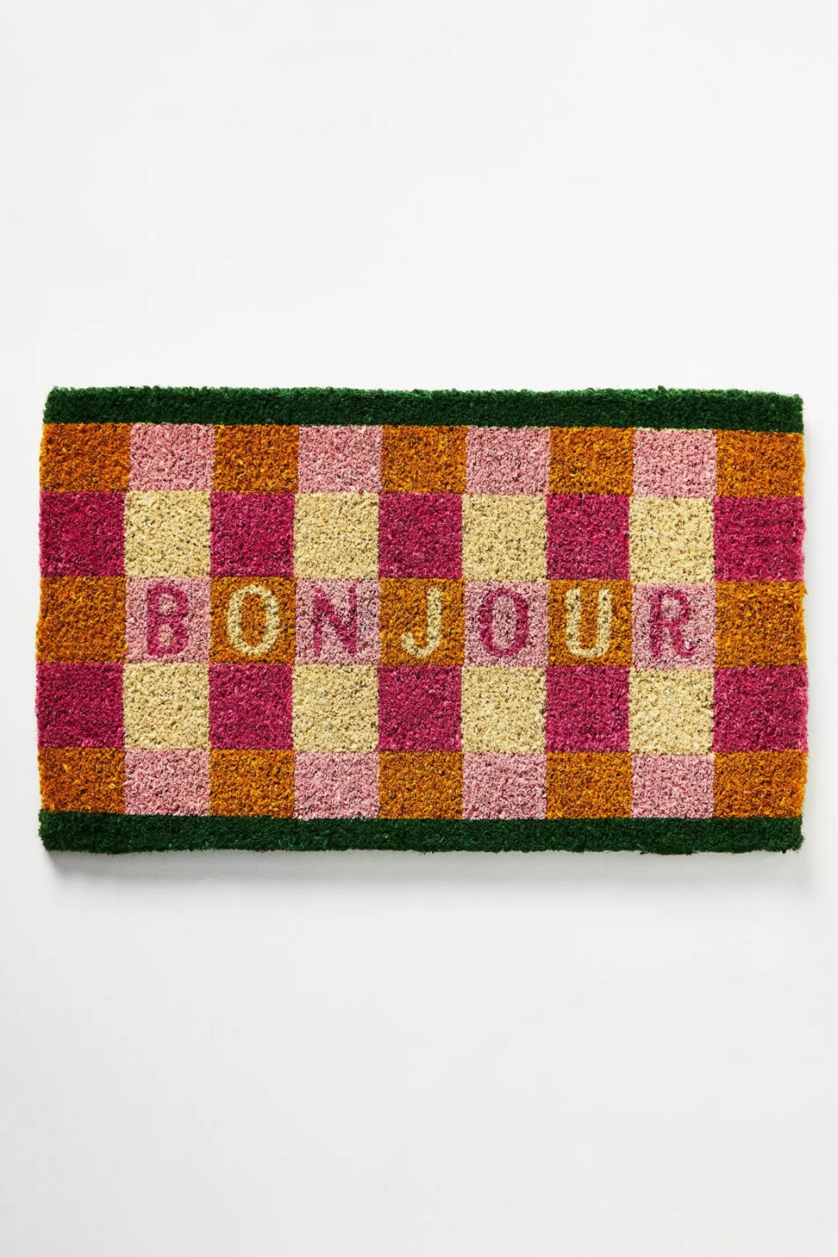 Bonjour Natural Coconut Fiber (Coir) Door Mat 45x75 cm