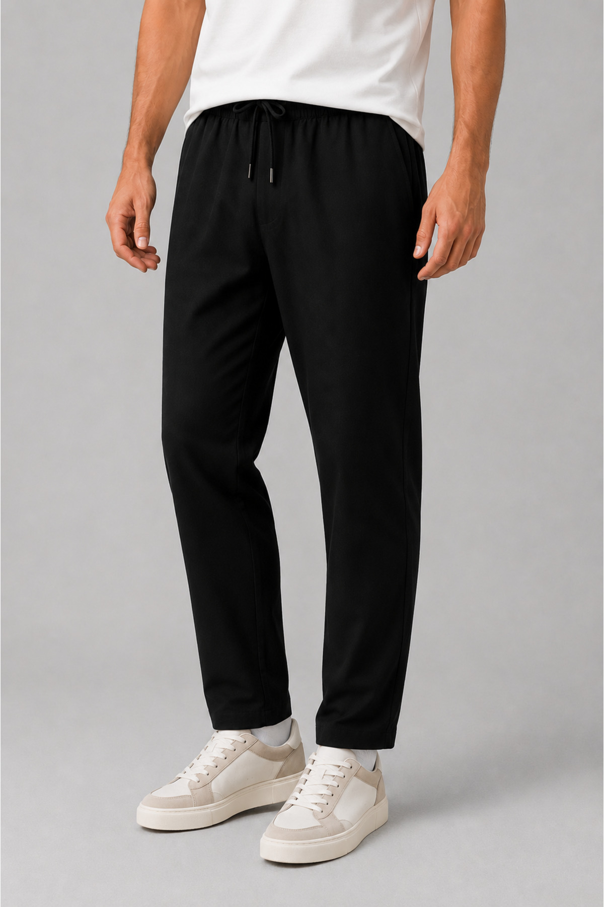 Beli Lastikli Regular Fit Kalıp Erkek Pantolon | MES614829-01