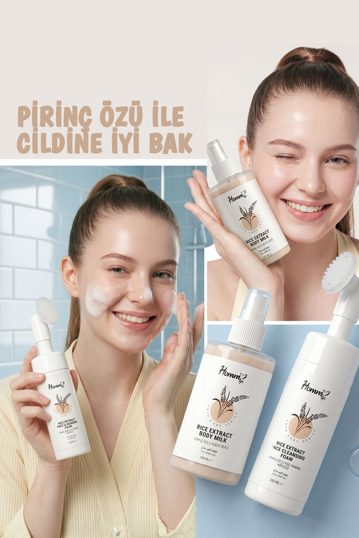 Pirinç Özlü Yüz Yıkama Köpüğü - 150 Ml — 0001 — تصویر 4 از 4