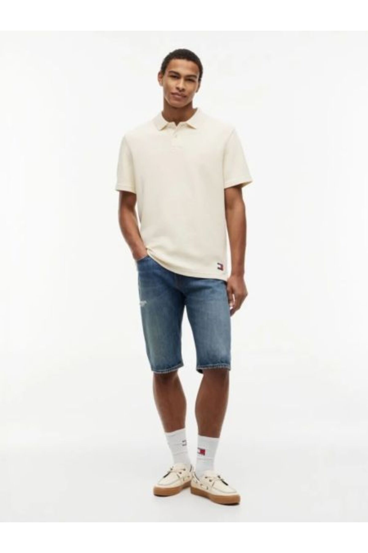 پولوشرت مردانه یقه پلو | تامی هیلفیگر Tommy Hilfiger DM0DM23408.AEF BD - تصویر 3
