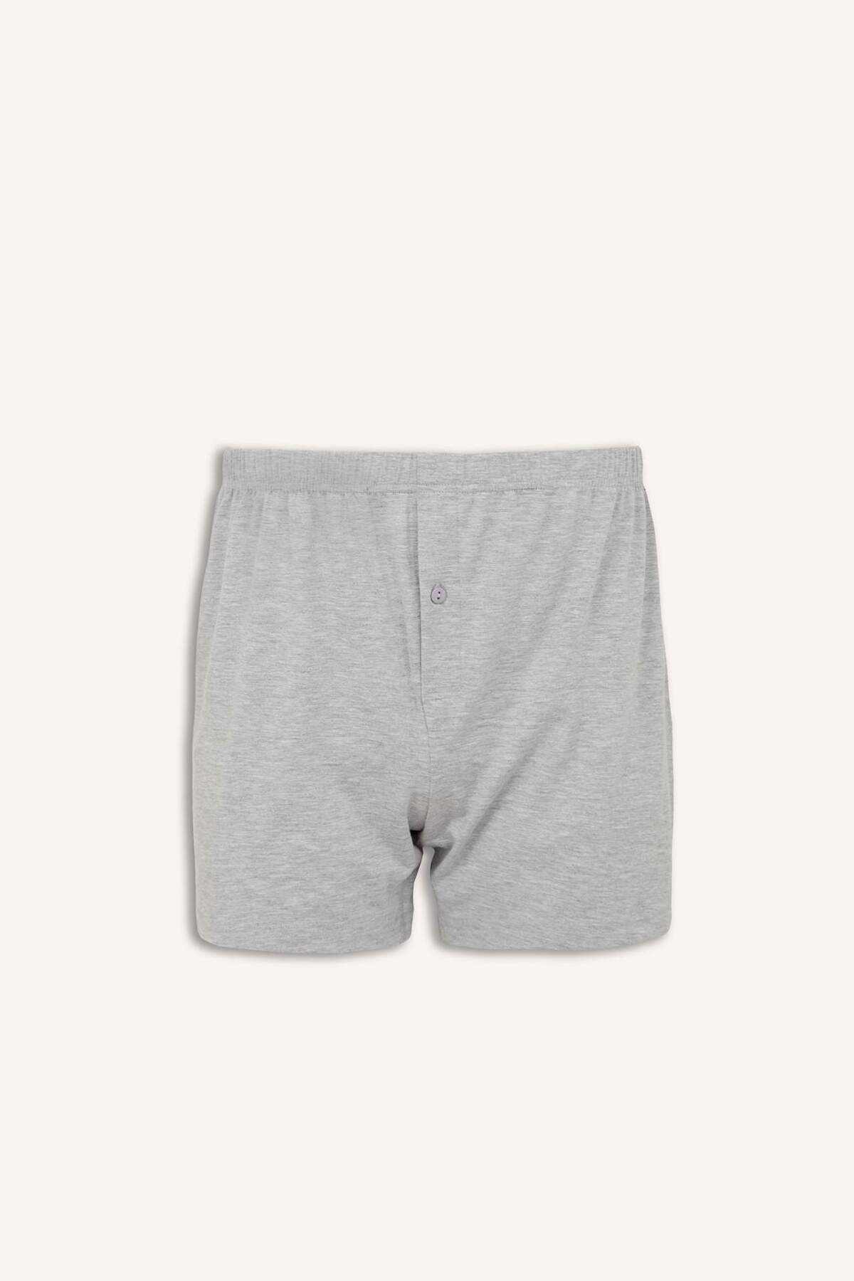 DeFacto Relax Fıt Elastik Bel 2'li Boxer Set H9430AX26SP görsel 5