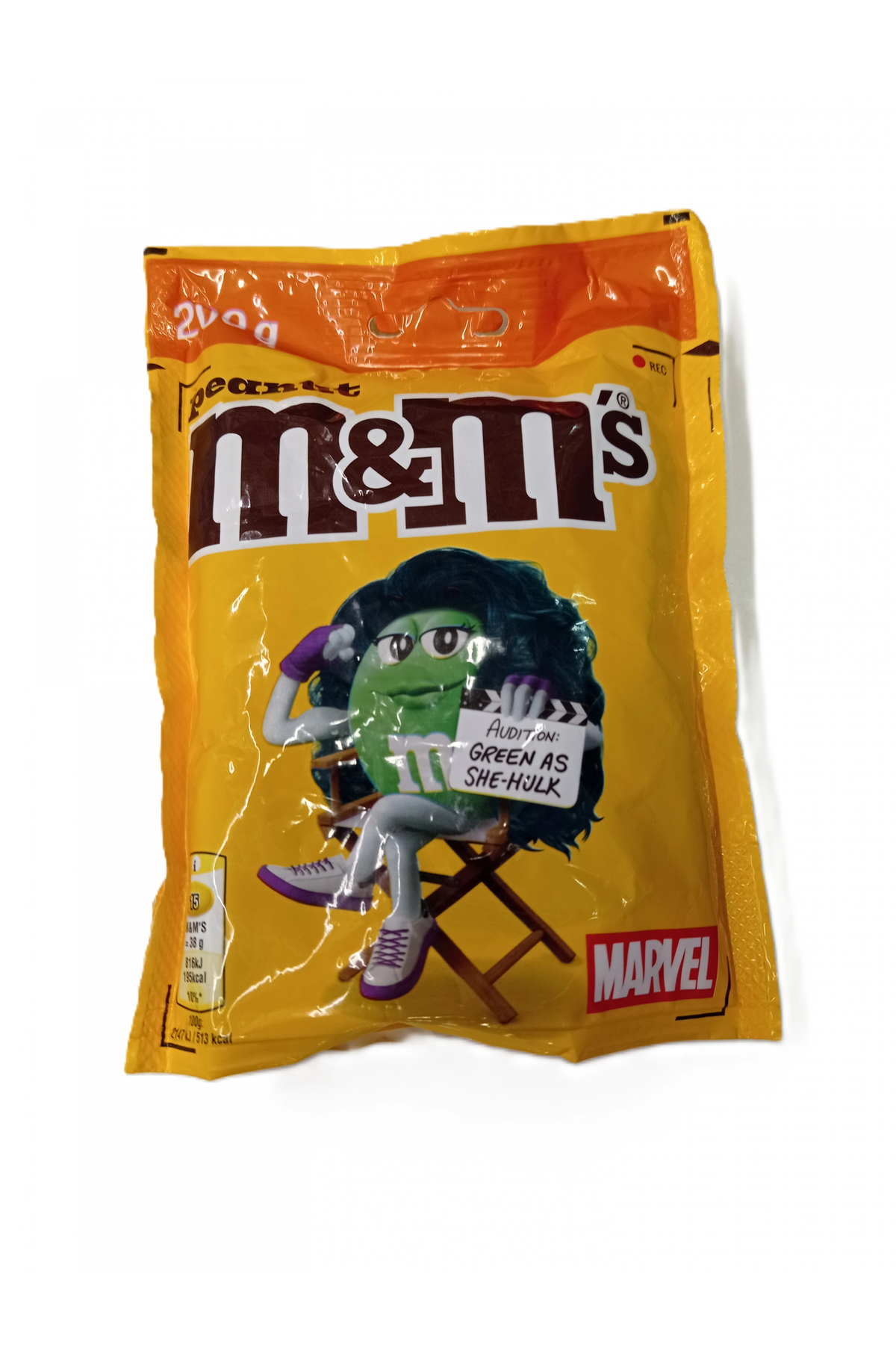 M&M's M&M Peanut Çikolata Kaplı Fıstıklı Drajeler Marvel Özel