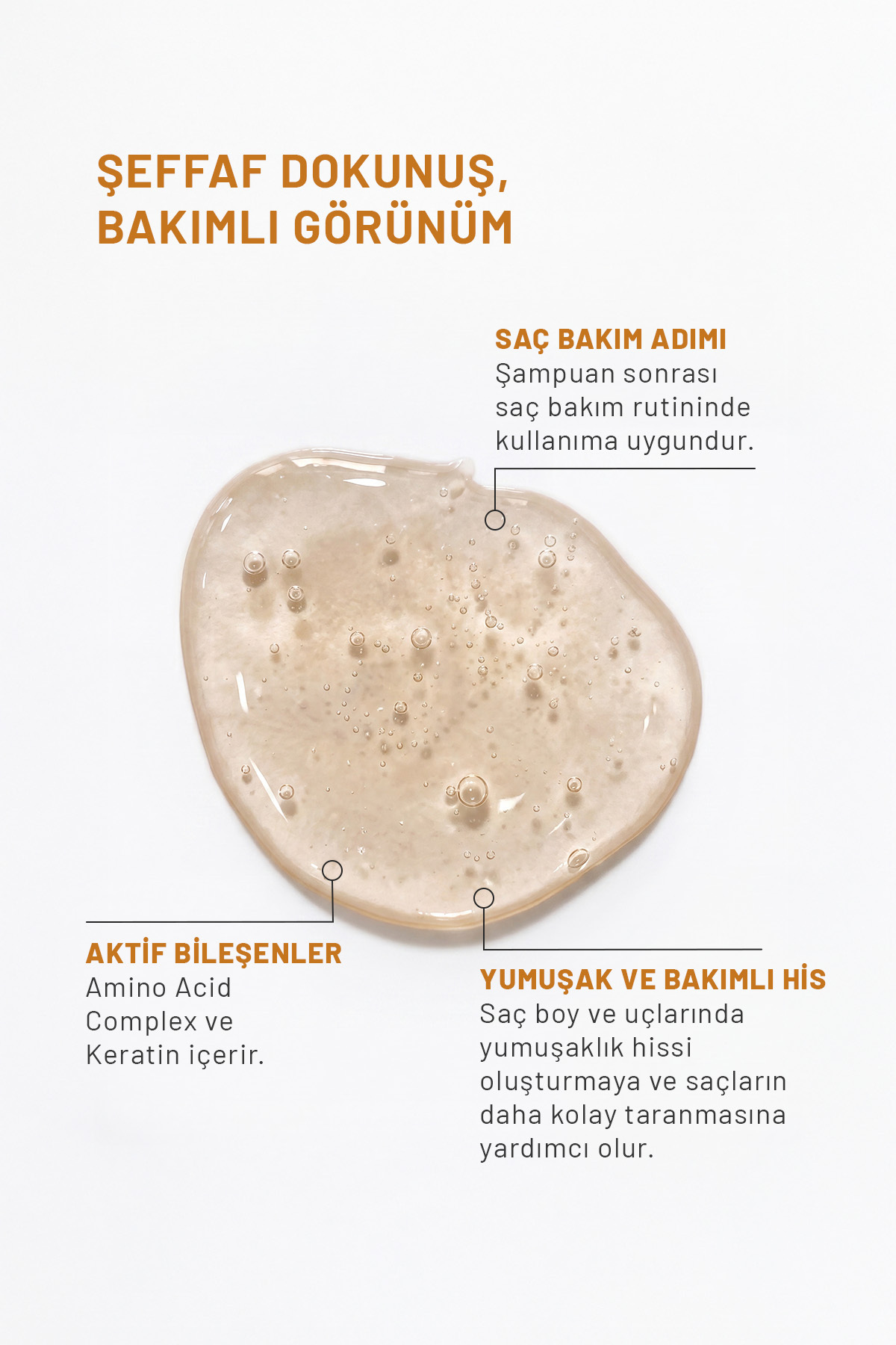 Şeffaf Saç Kremi - 250 ml — SB2010 — تصویر 2 از 3
