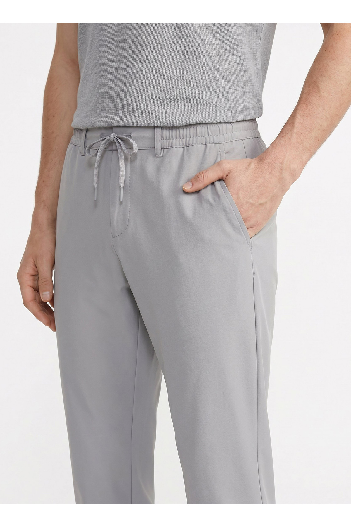 Gri Erkek Jogger Pantolon ACE001262791 — خاکستری 5003361302 — تصویر 5 از 7