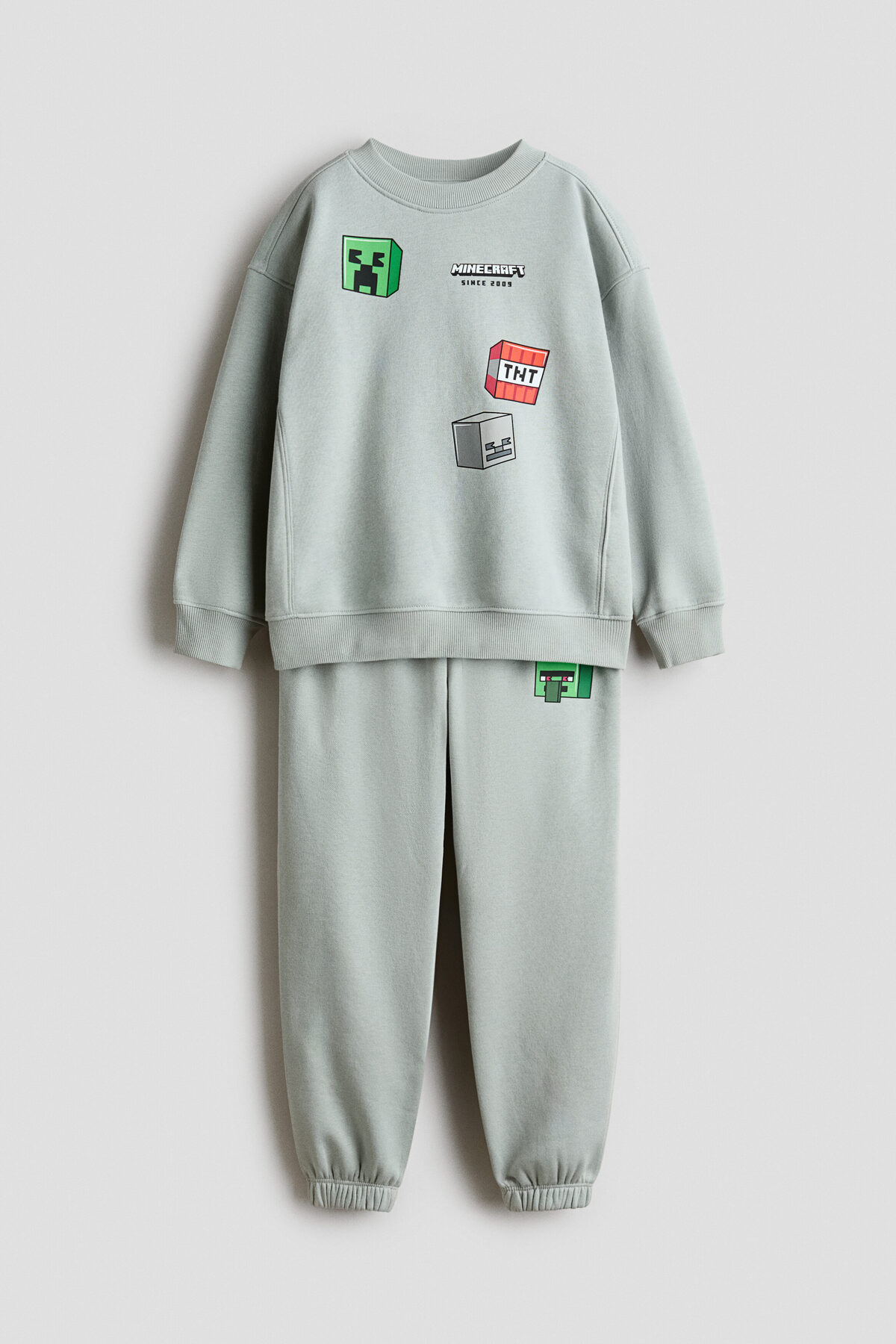 ست سویشرت چاپی دو تکه اچ اند ام سویشرت H&M