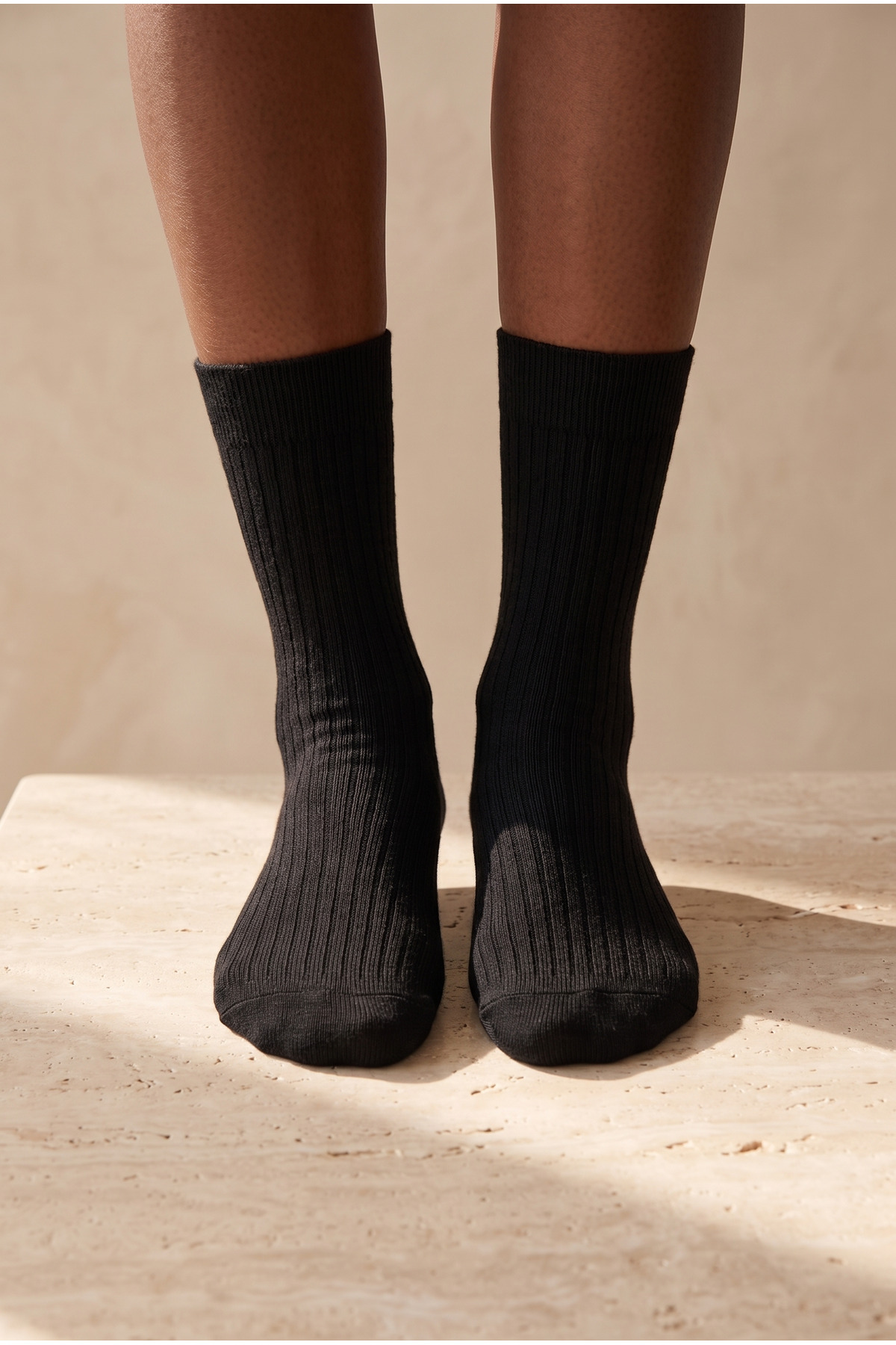 Katia&Bony 5'li Paket Unisex Soket Çorap Siyah Mix görsel 4