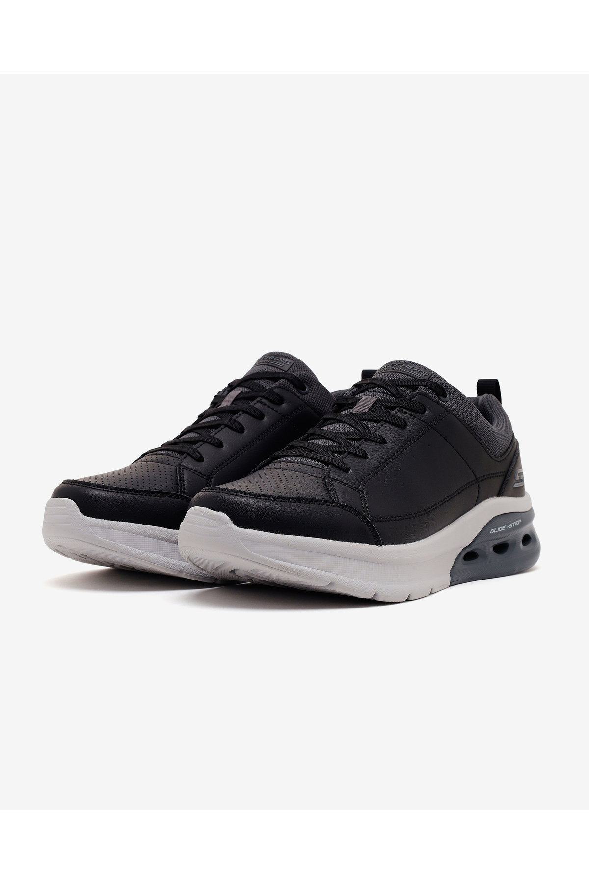 SKECHERS BOBS ARC WAVES 2.0 Erkek Siyah Spor Ayakkabı 118343 BLK görsel 3