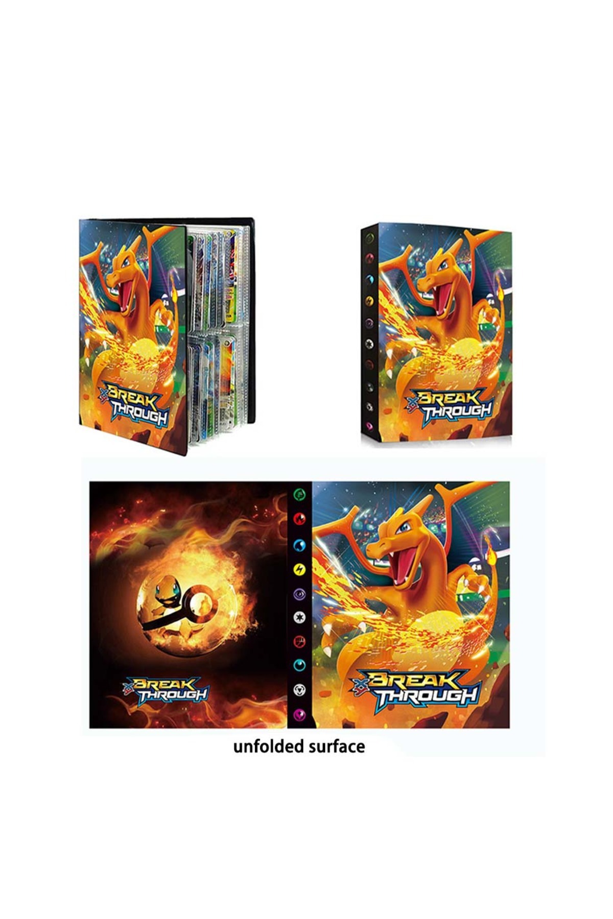Choice Bandai D *2026 NEW For Pokemon Cards Album Book 240Pcs Card Album Creativity New Model Binder Holder