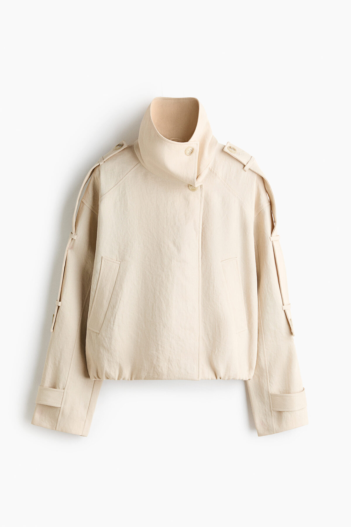 H&M Trençkot Tarzı Oversize Ceket görsel 4