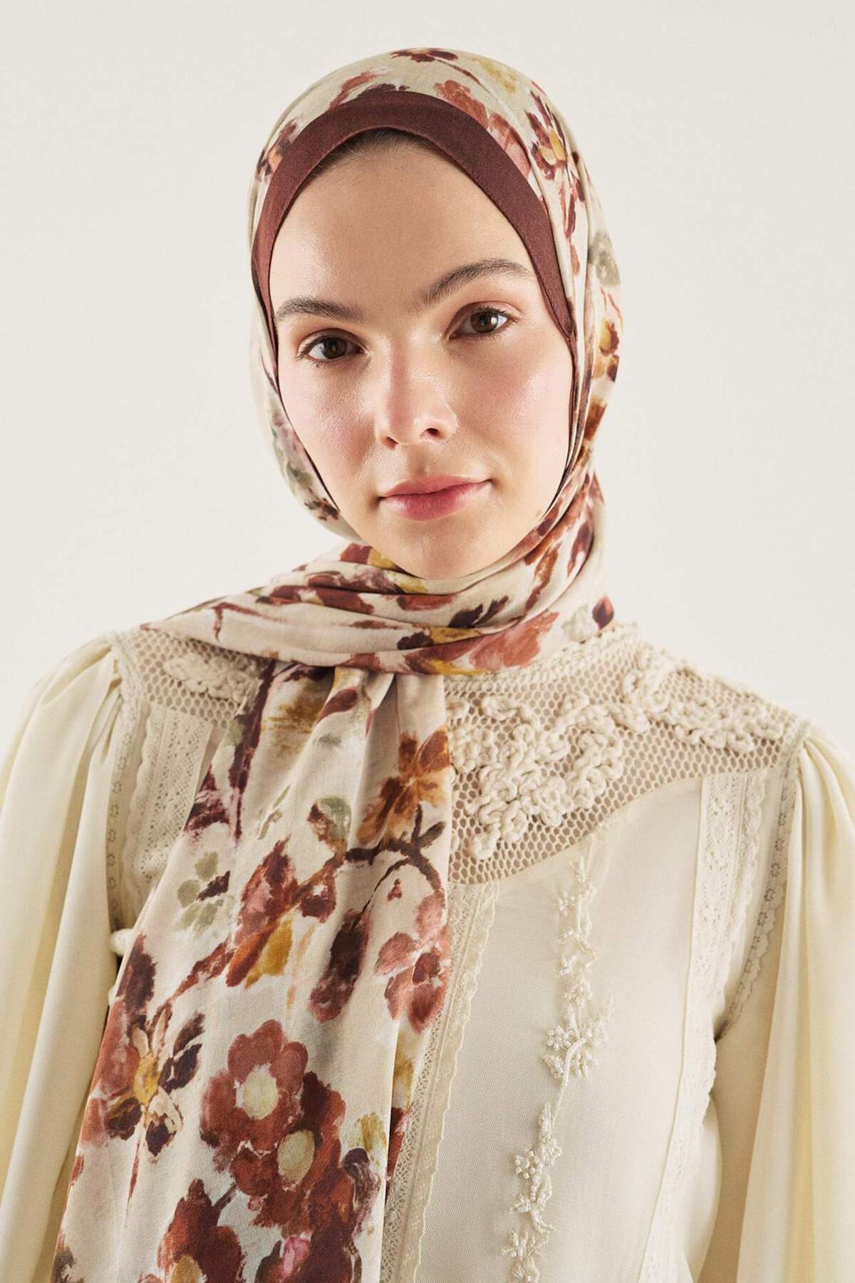 DeFacto Fresh Scarfs X Autumn Garden Viskon Şal I1747AX26SM görsel 4