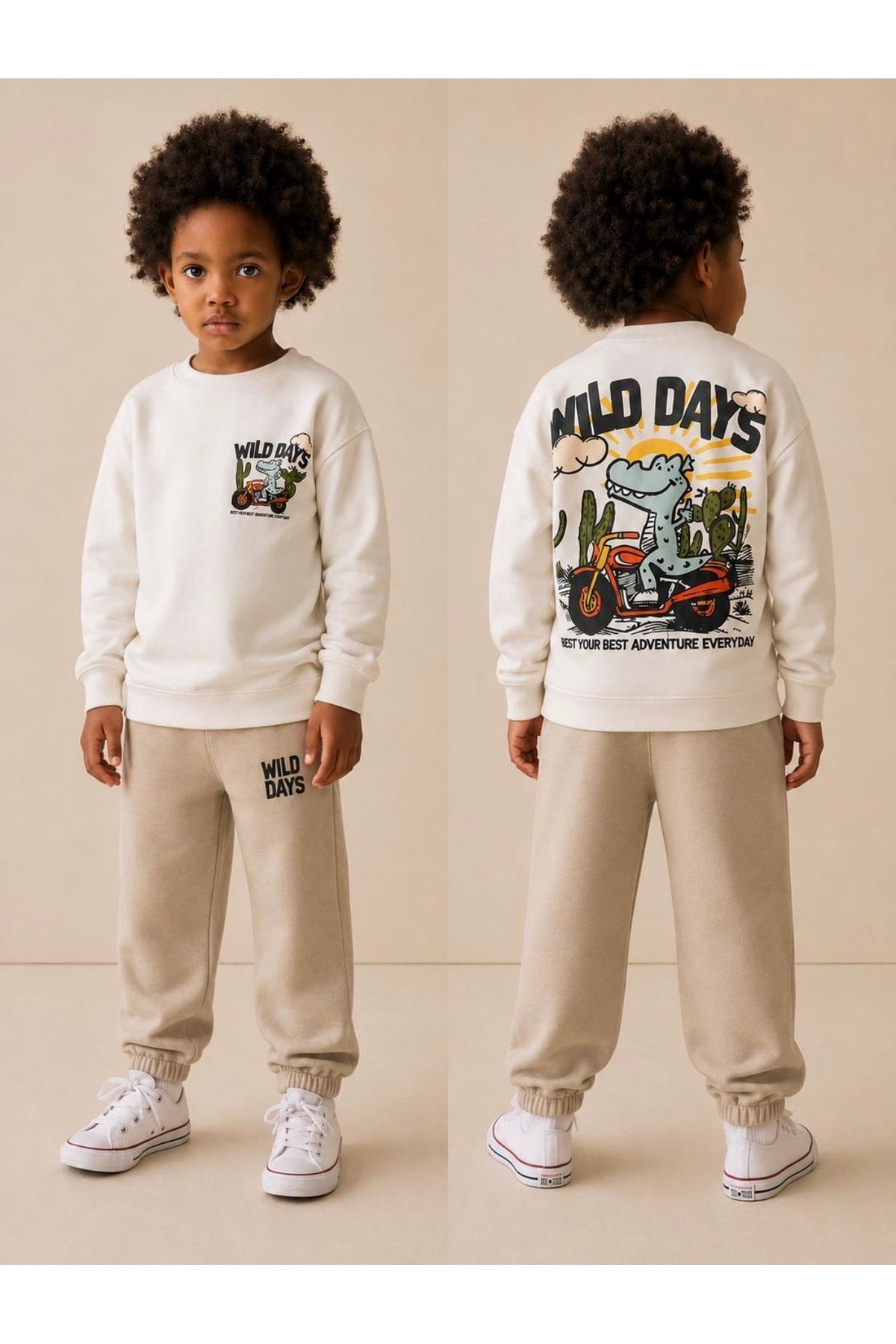 ciklet kids Men's child bottom top set