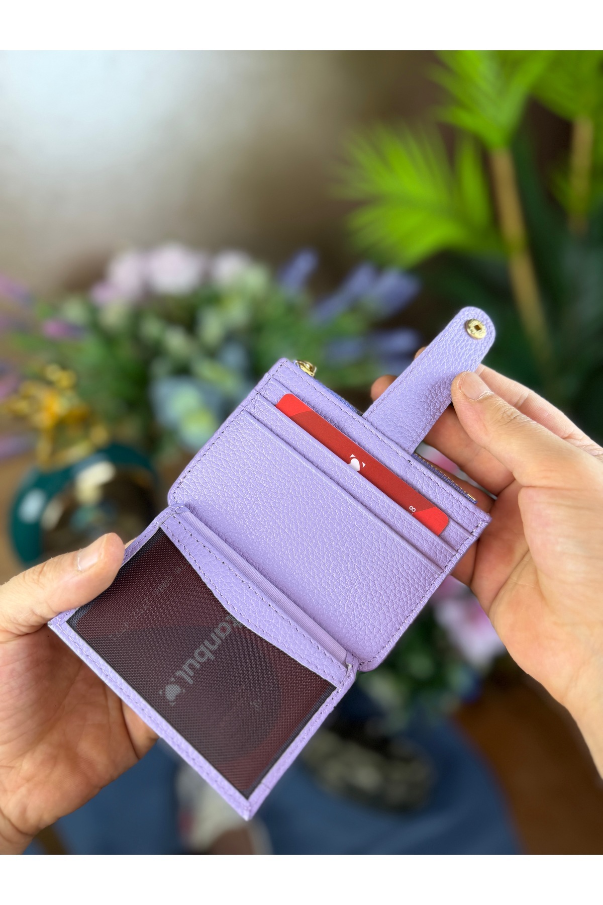 LORİS POLO Maya Unisex Hakiki deri Fermuarlı Kartlık görsel 2