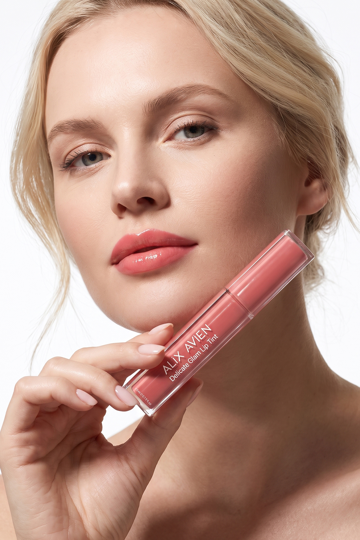 Su Bazlı Parlak Bitişli Dudak Tinti - Delicate Glam Lip Tint 702 Candy Rose — صورتی LIPTINT — تصویر 5 از 6